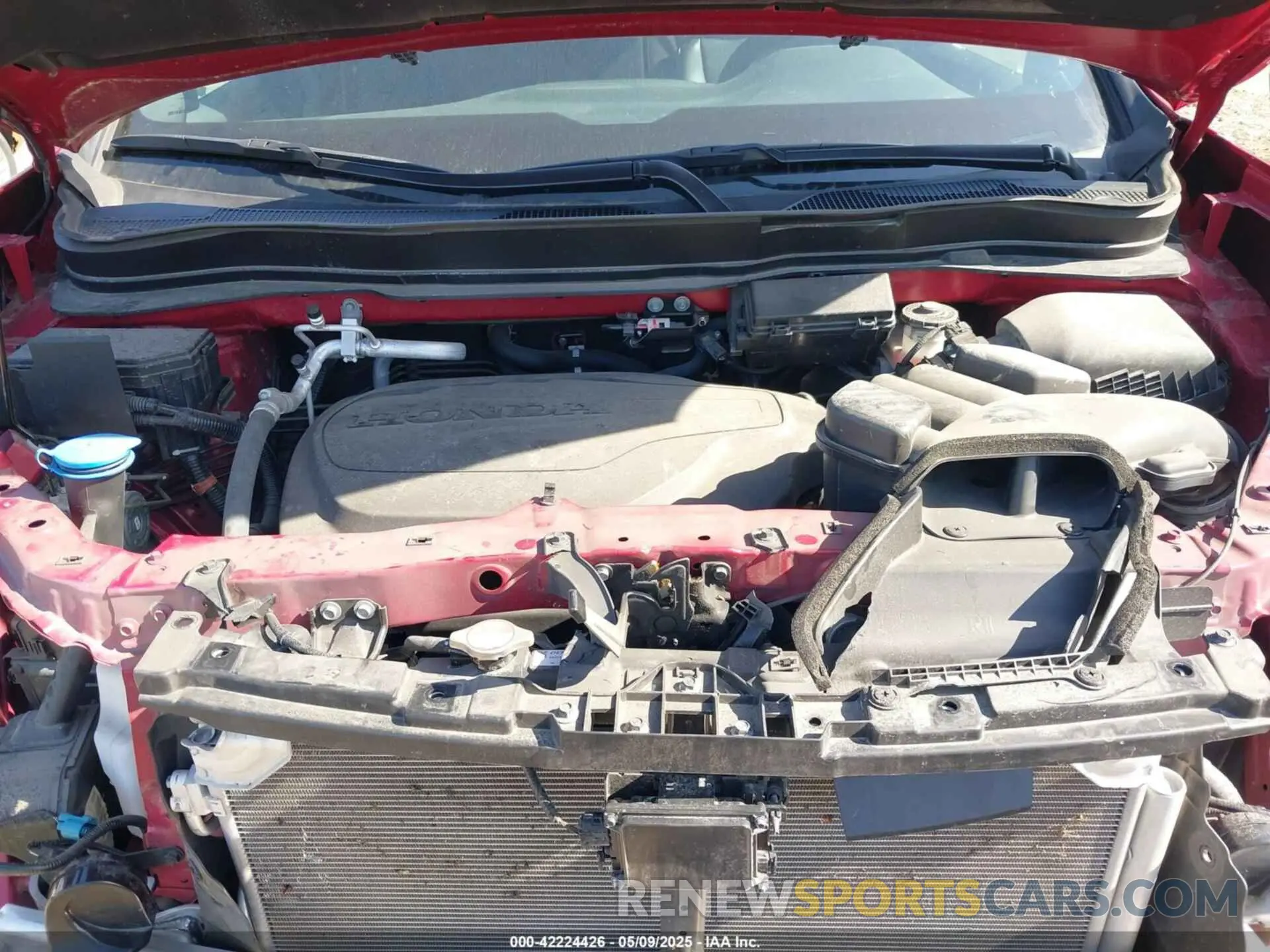 10 Photograph of a damaged car 5FNYF8H69NB015906 HONDA PASSPORT 2022
