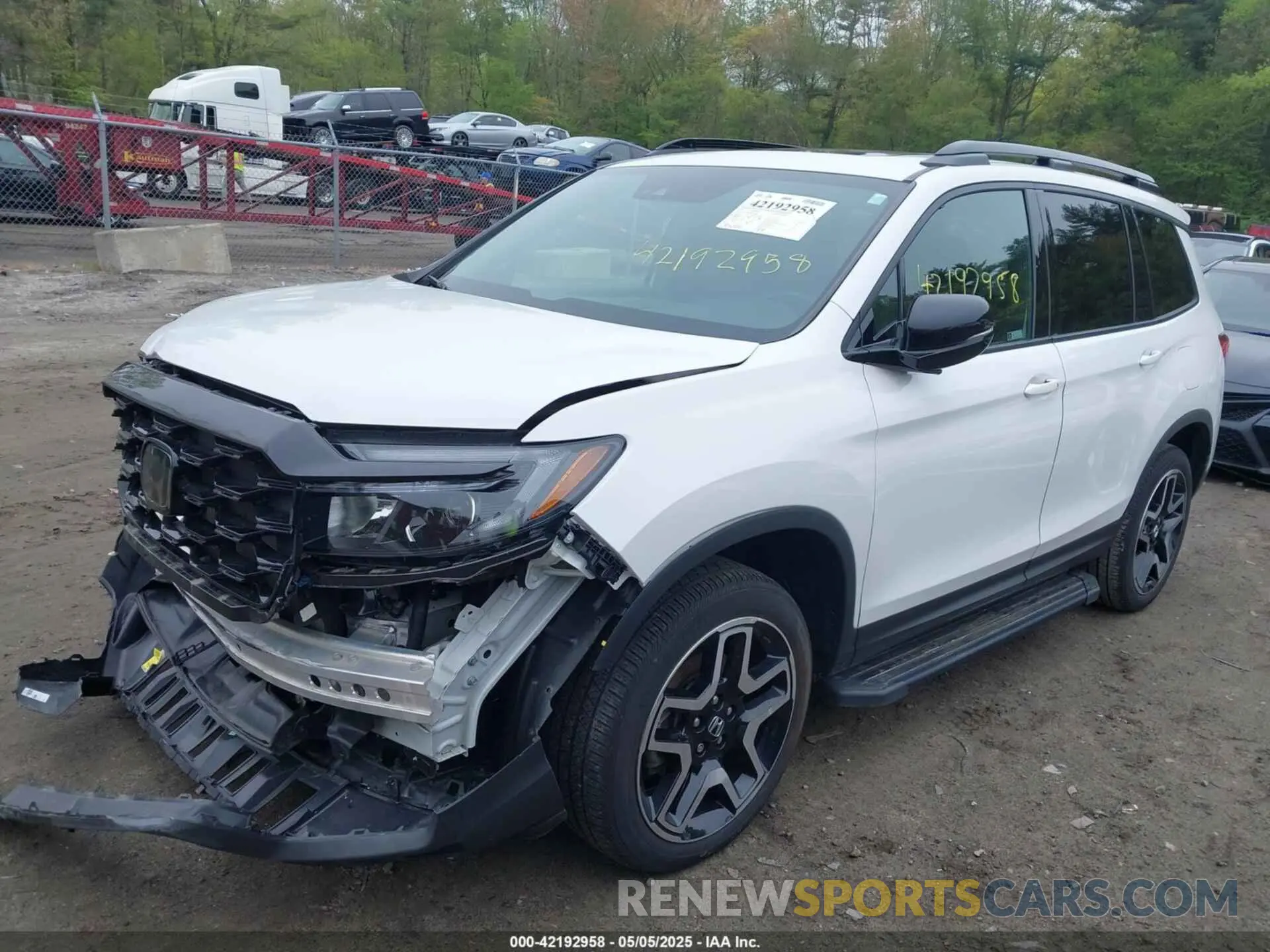 2 Photograph of a damaged car 5FNYF8H00PB022743 HONDA PASSPORT 2023