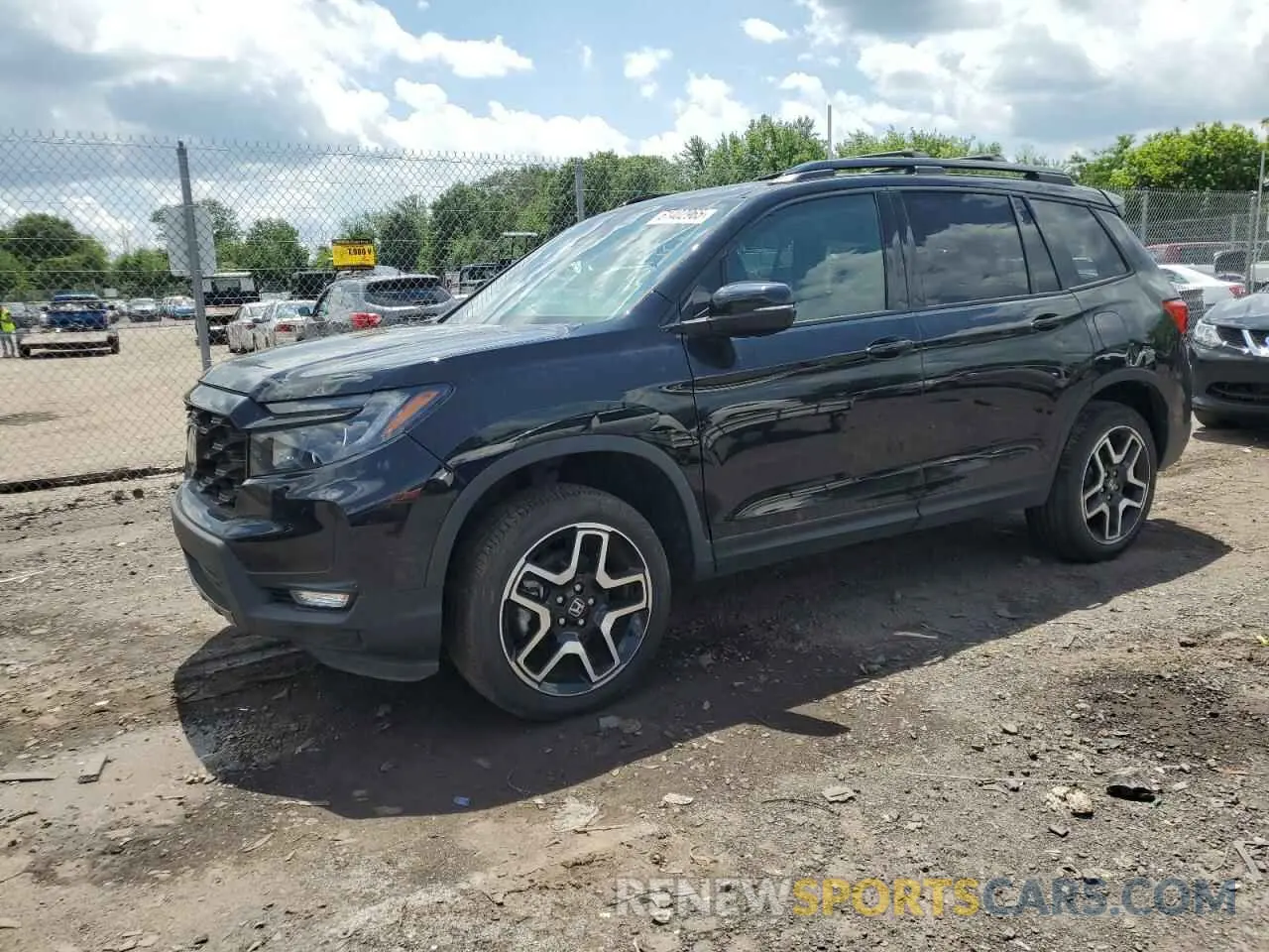 1 Photograph of a damaged car 5FNYF8H01PB030270 HONDA PASSPORT 2023