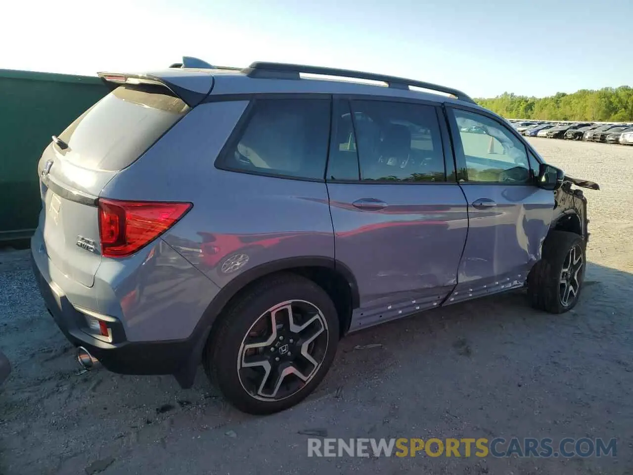 3 Photograph of a damaged car 5FNYF8H03PB032148 HONDA PASSPORT 2023