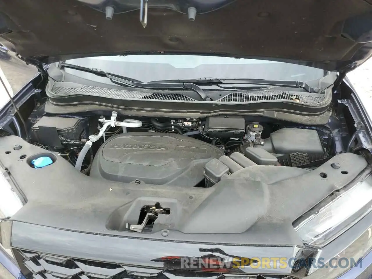 11 Photograph of a damaged car 5FNYF8H07PB036929 HONDA PASSPORT 2023
