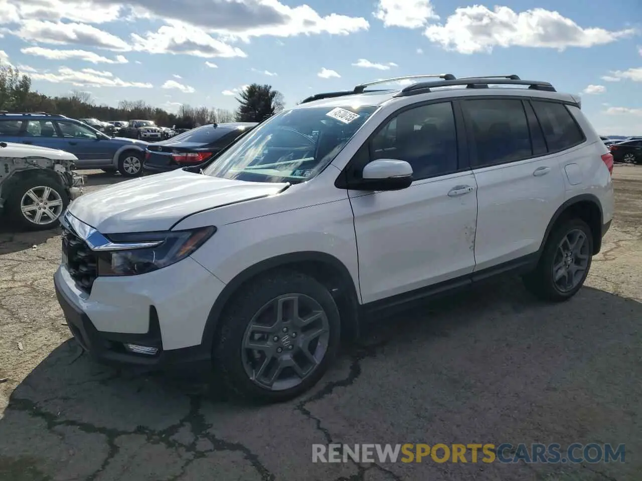 1 Photograph of a damaged car 5FNYF8H50PB016520 HONDA PASSPORT 2023