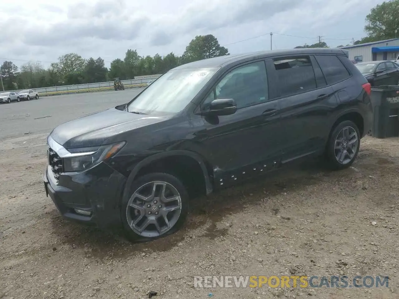 1 Photograph of a damaged car 5FNYF8H52PB022643 HONDA PASSPORT 2023