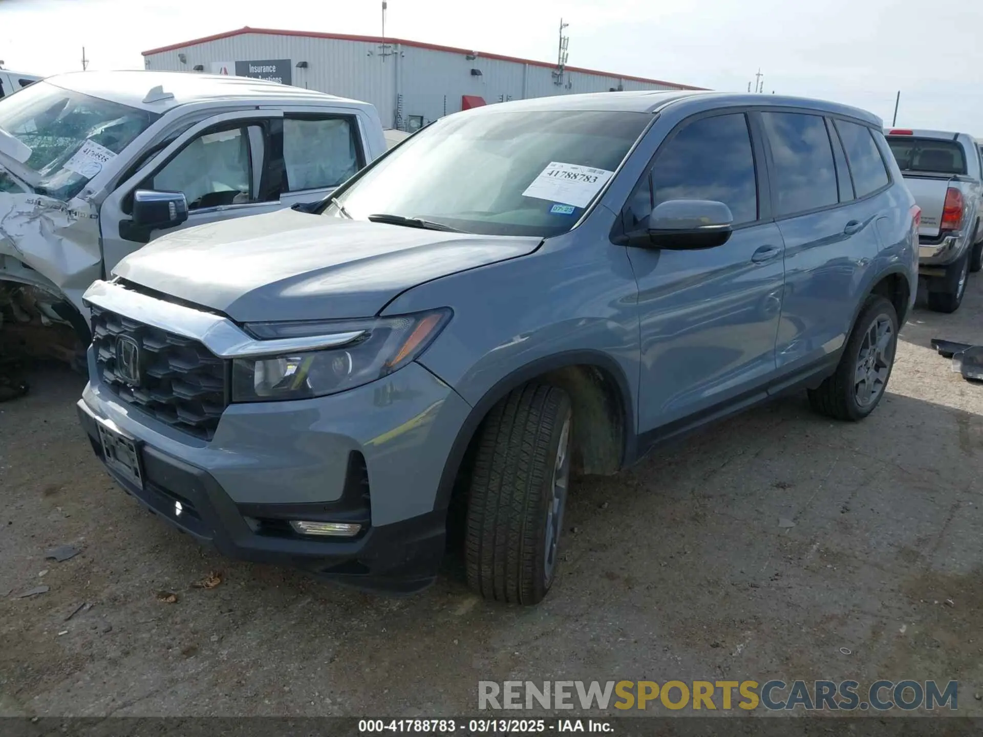 2 Photograph of a damaged car 5FNYF8H52PB027082 HONDA PASSPORT 2023