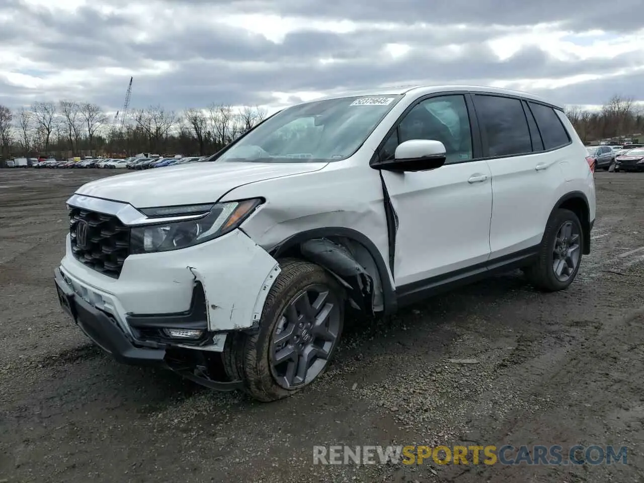 1 Photograph of a damaged car 5FNYF8H52PB036803 HONDA PASSPORT 2023