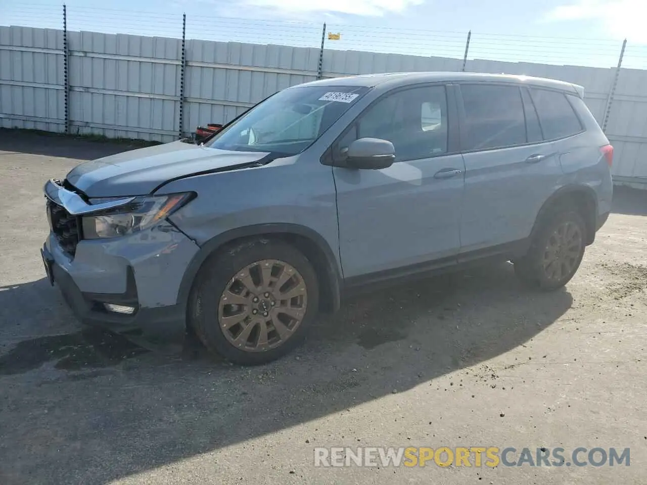 1 Photograph of a damaged car 5FNYF8H53PB021775 HONDA PASSPORT 2023