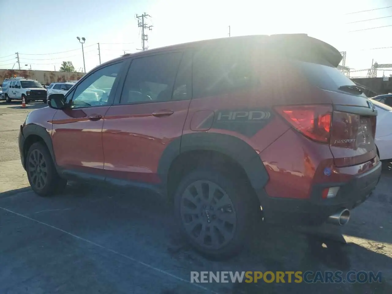 2 Photograph of a damaged car 5FNYF8H54PB036057 HONDA PASSPORT 2023