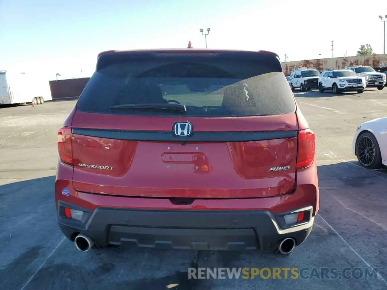 6 Photograph of a damaged car 5FNYF8H54PB036057 HONDA PASSPORT 2023