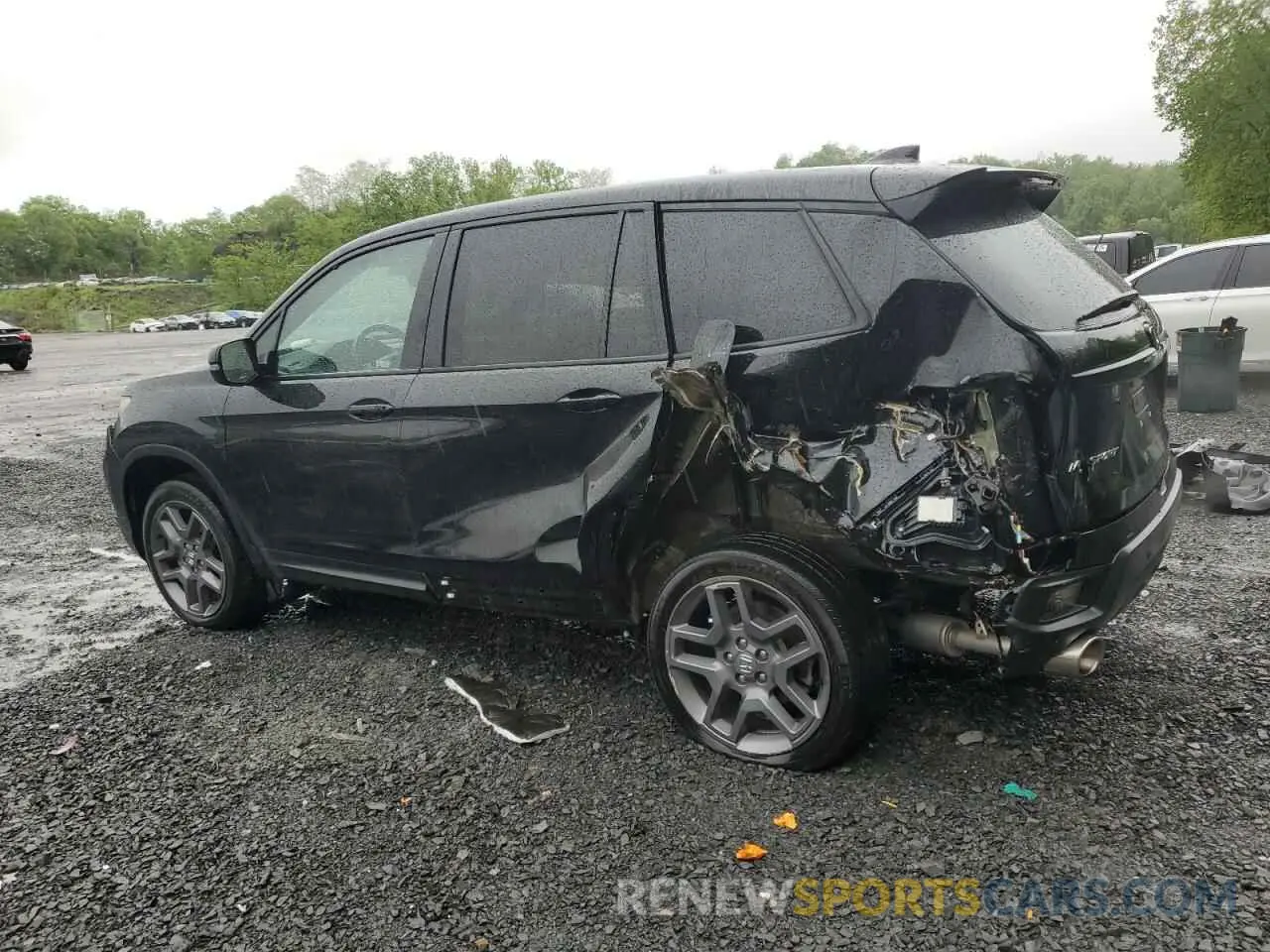 2 Photograph of a damaged car 5FNYF8H55PB022183 HONDA PASSPORT 2023