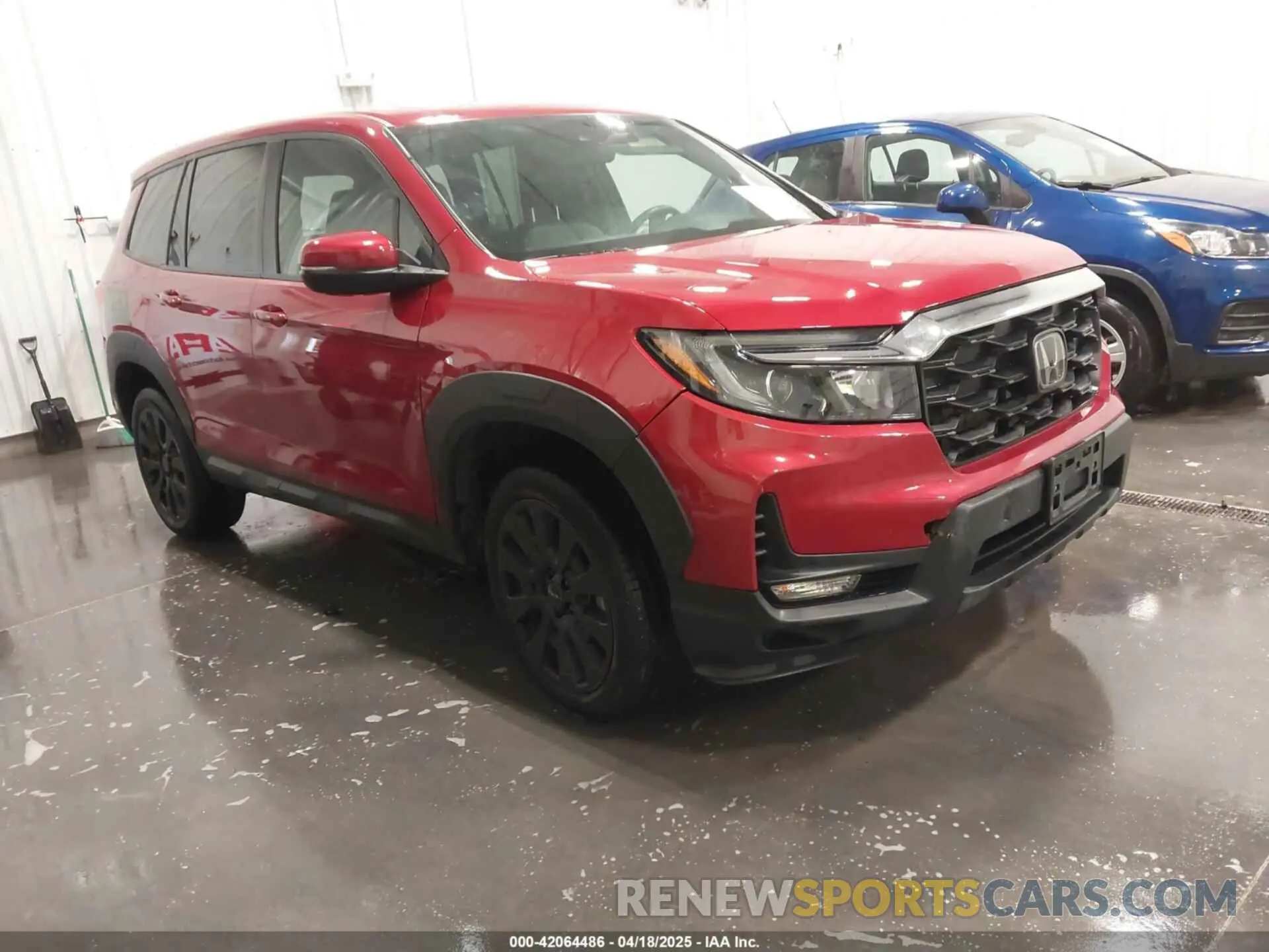 1 Photograph of a damaged car 5FNYF8H56PB007255 HONDA PASSPORT 2023