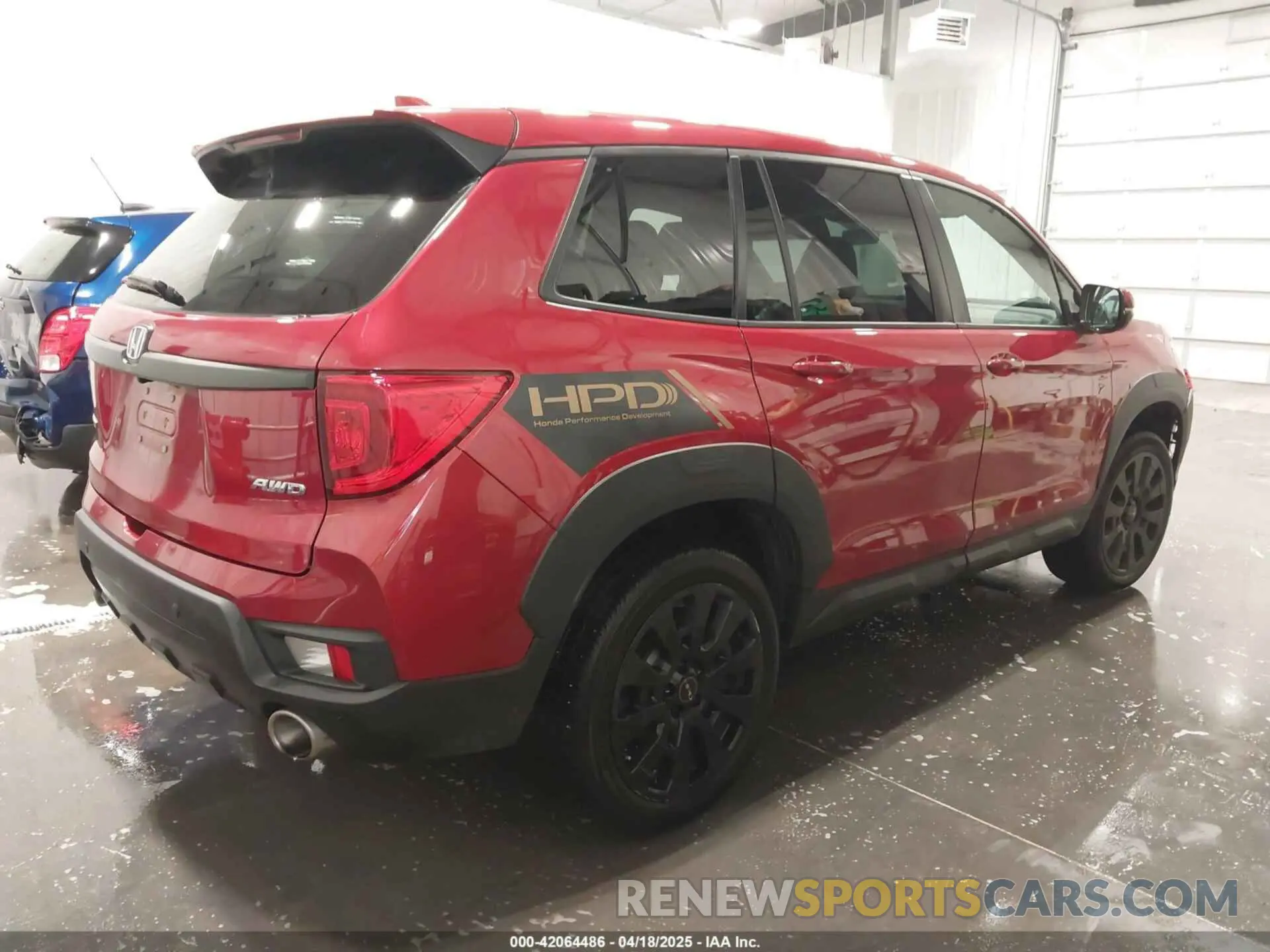 4 Photograph of a damaged car 5FNYF8H56PB007255 HONDA PASSPORT 2023