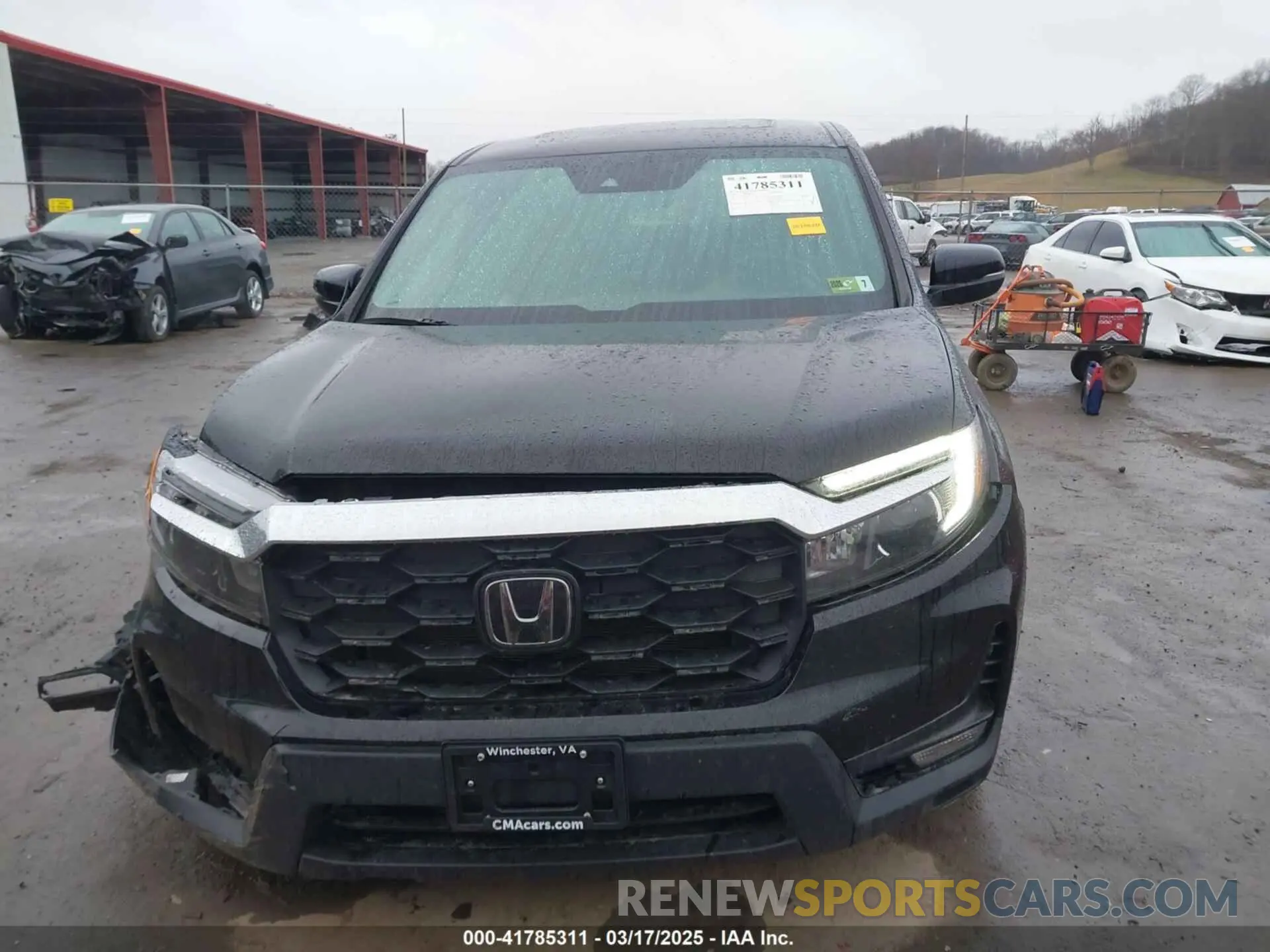 13 Photograph of a damaged car 5FNYF8H56PB024816 HONDA PASSPORT 2023