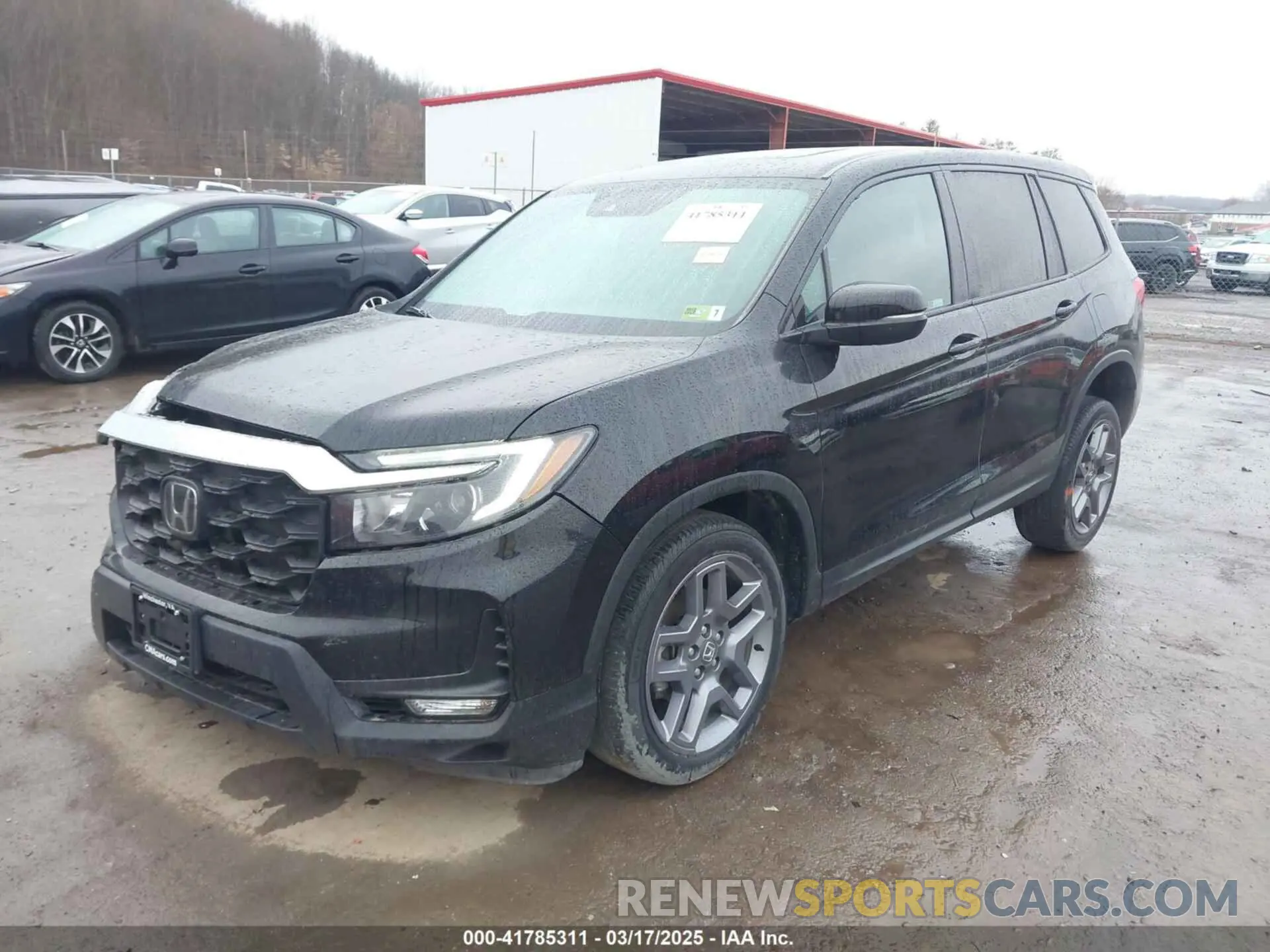 2 Photograph of a damaged car 5FNYF8H56PB024816 HONDA PASSPORT 2023