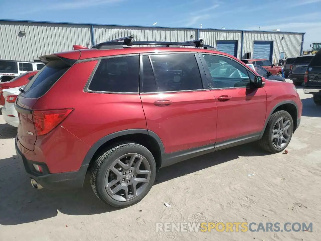 3 Photograph of a damaged car 5FNYF8H57PB007264 HONDA PASSPORT 2023