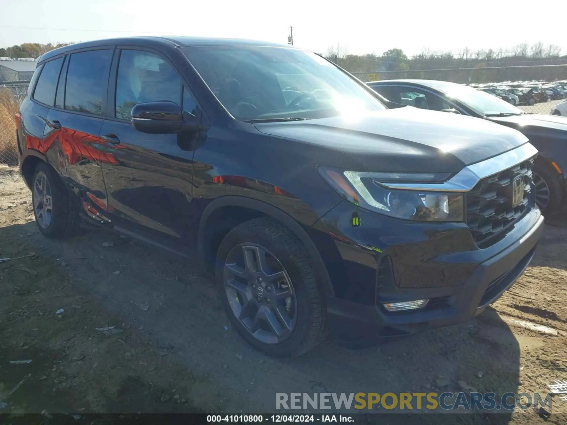 1 Photograph of a damaged car 5FNYF8H57PB019186 HONDA PASSPORT 2023