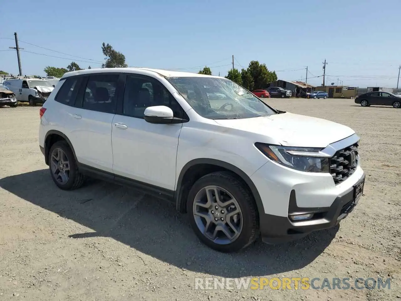 4 Photograph of a damaged car 5FNYF8H59PB010280 HONDA PASSPORT 2023