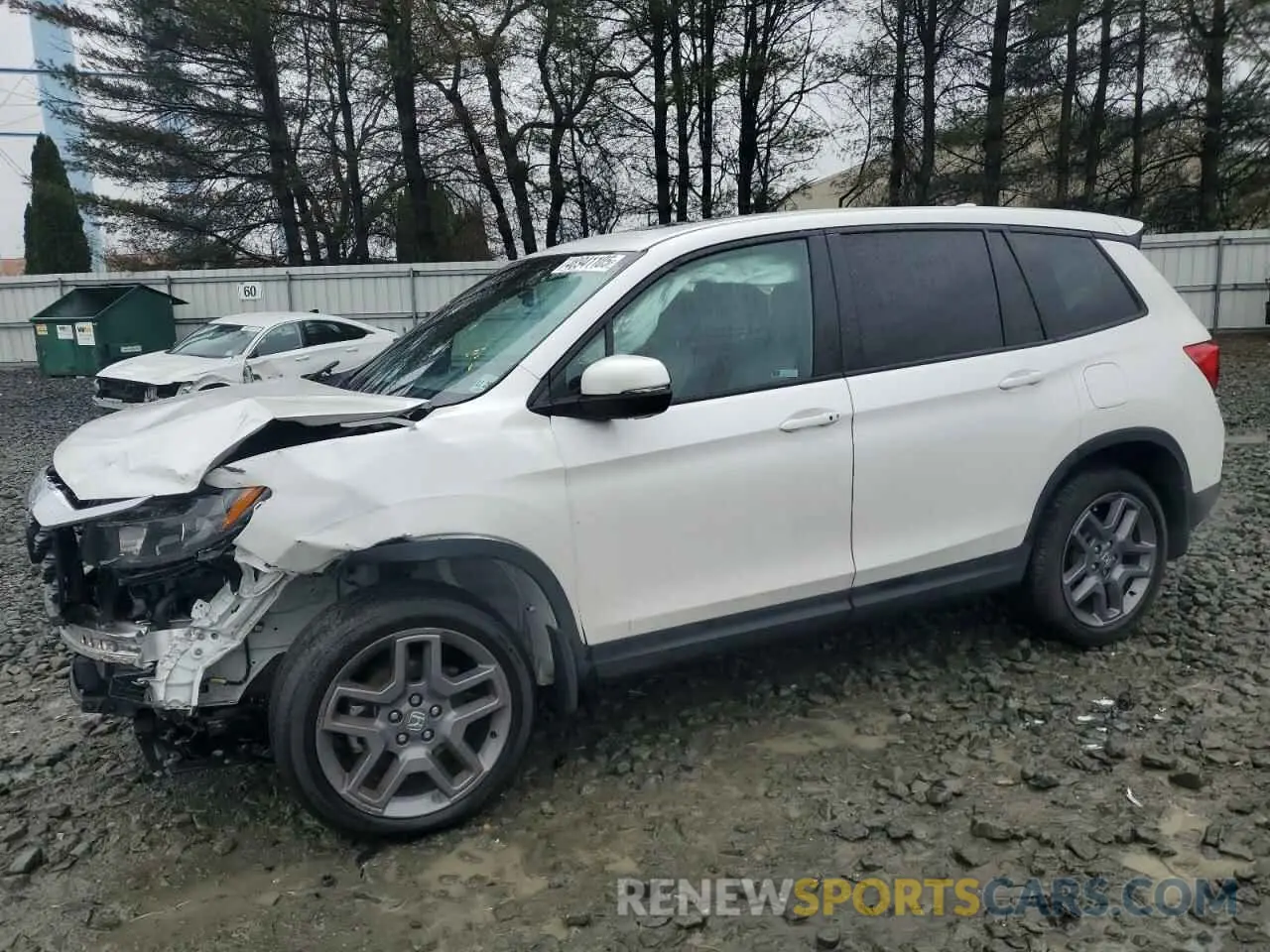 1 Photograph of a damaged car 5FNYF8H59PB041173 HONDA PASSPORT 2023