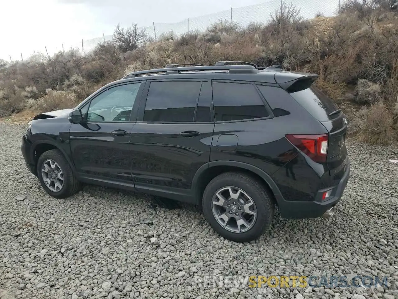 2 Photograph of a damaged car 5FNYF8H63PB010963 HONDA PASSPORT 2023