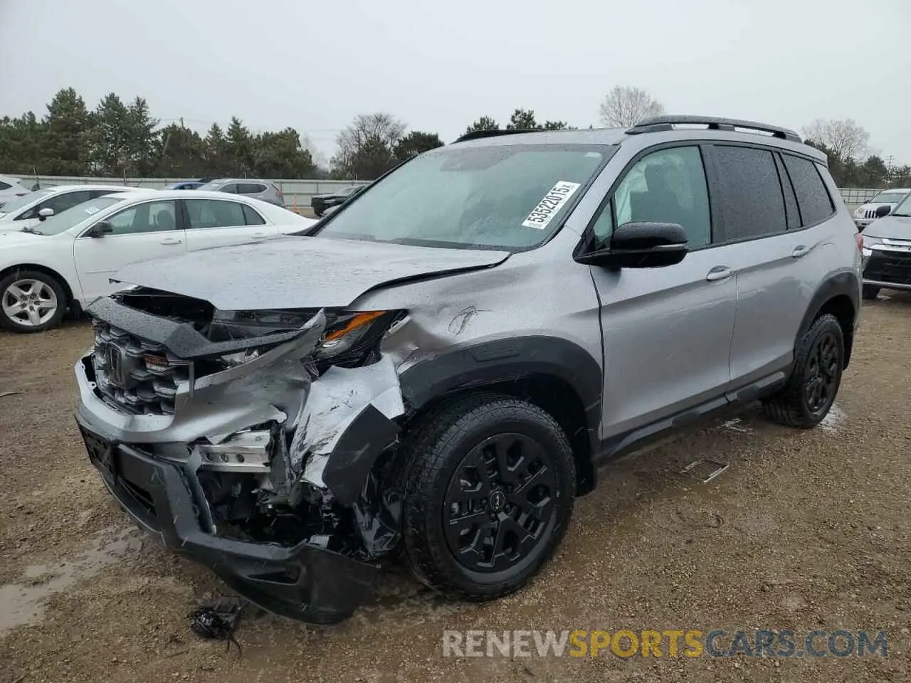 1 Photograph of a damaged car 5FNYF8H64PB044233 HONDA PASSPORT 2023