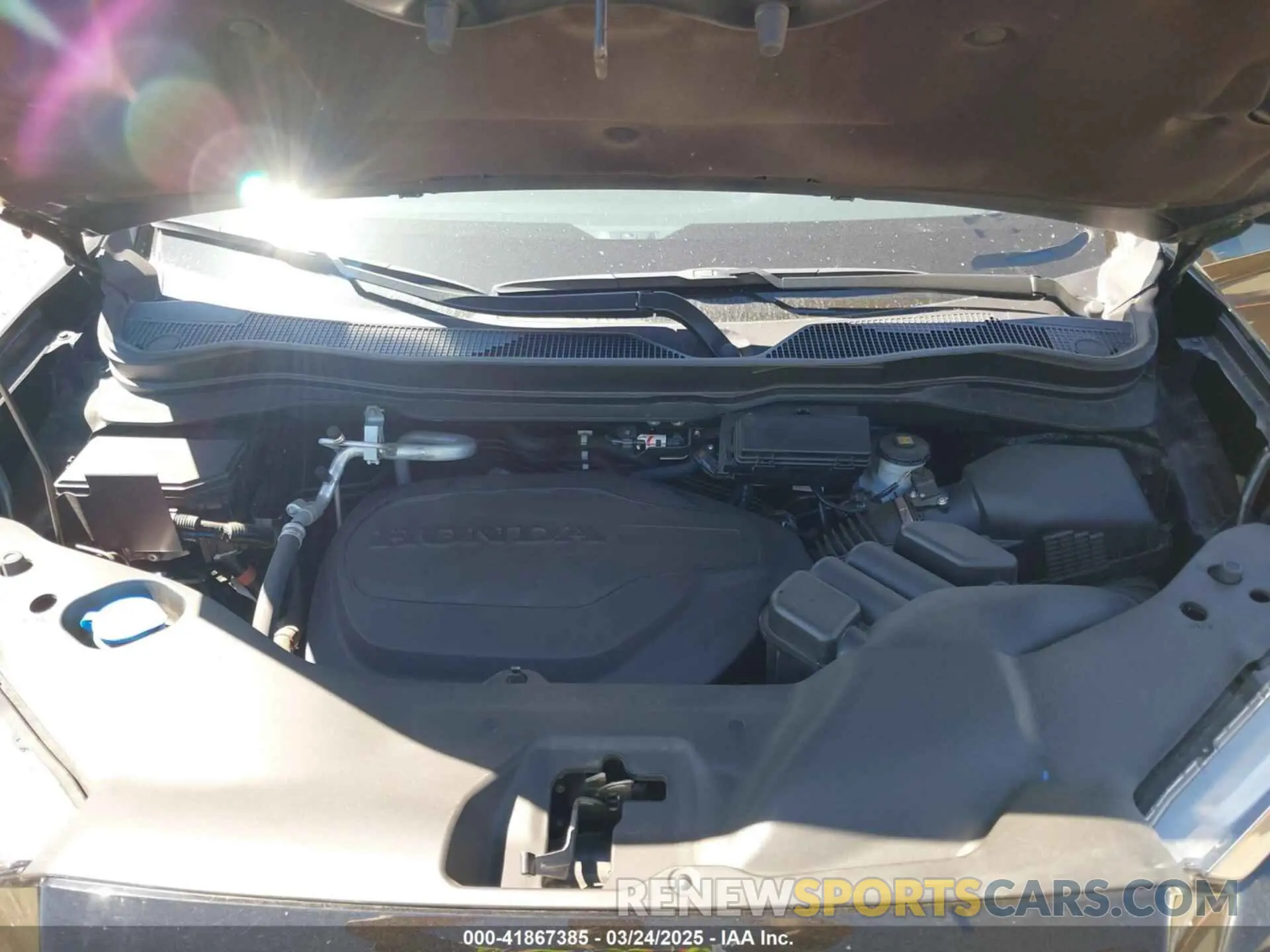 10 Photograph of a damaged car 5FNYF8H65PB026968 HONDA PASSPORT 2023