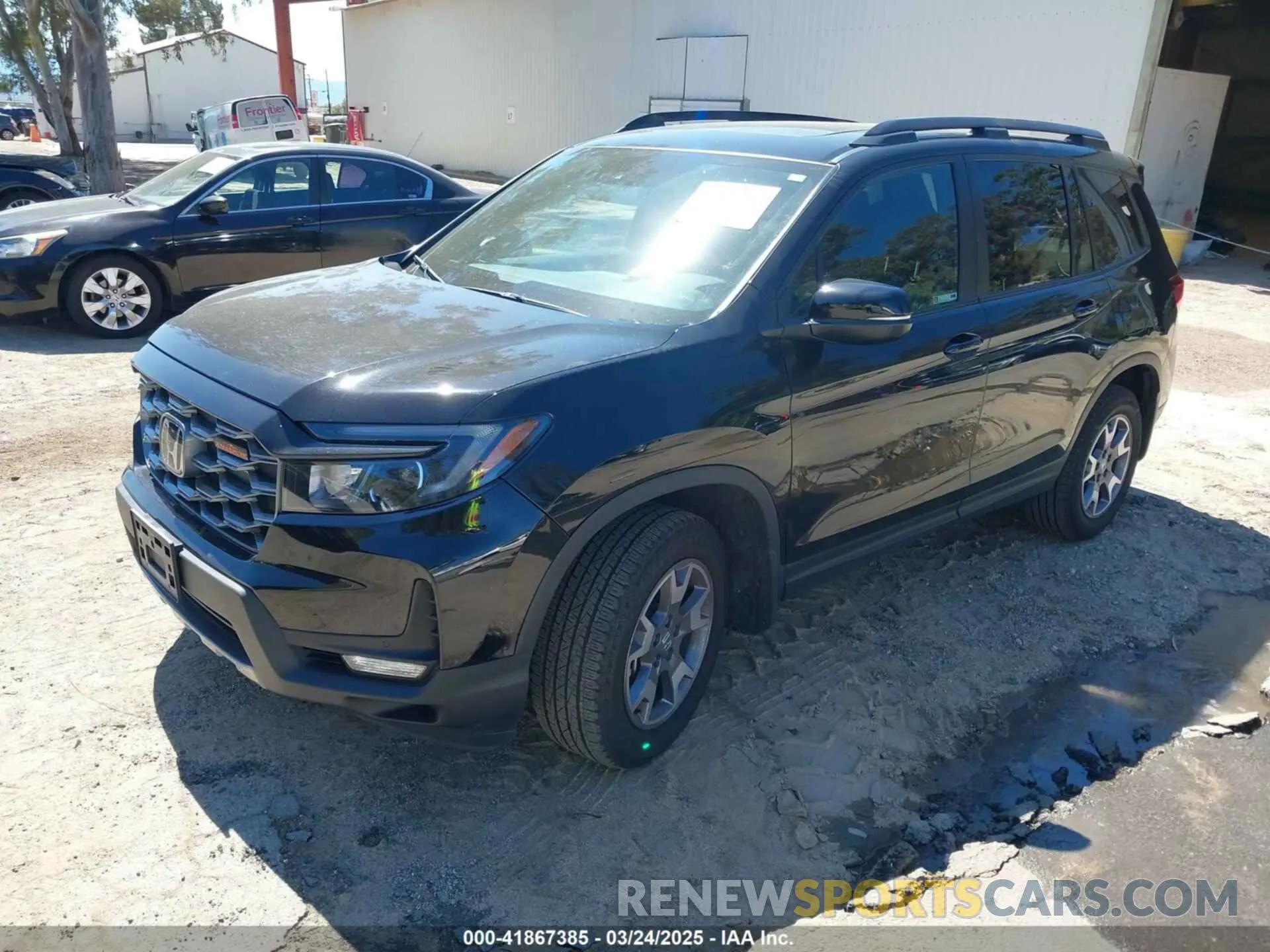2 Photograph of a damaged car 5FNYF8H65PB026968 HONDA PASSPORT 2023