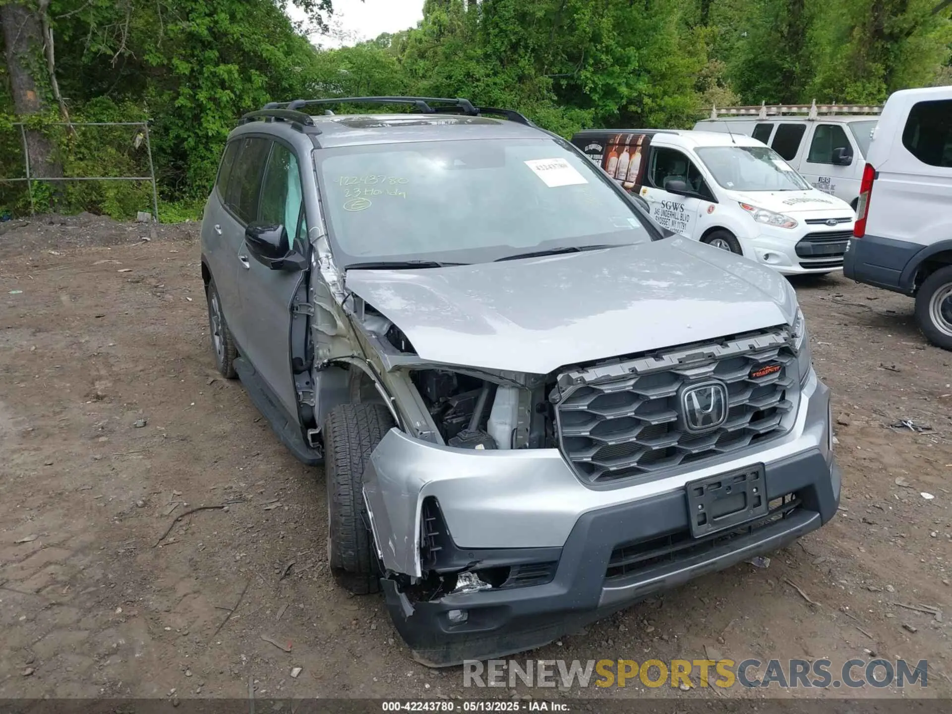6 Photograph of a damaged car 5FNYF8H66PB024923 HONDA PASSPORT 2023