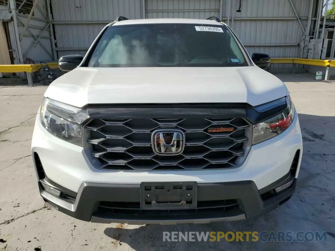 5 Photograph of a damaged car 5FNYF8H6XPB026464 HONDA PASSPORT 2023