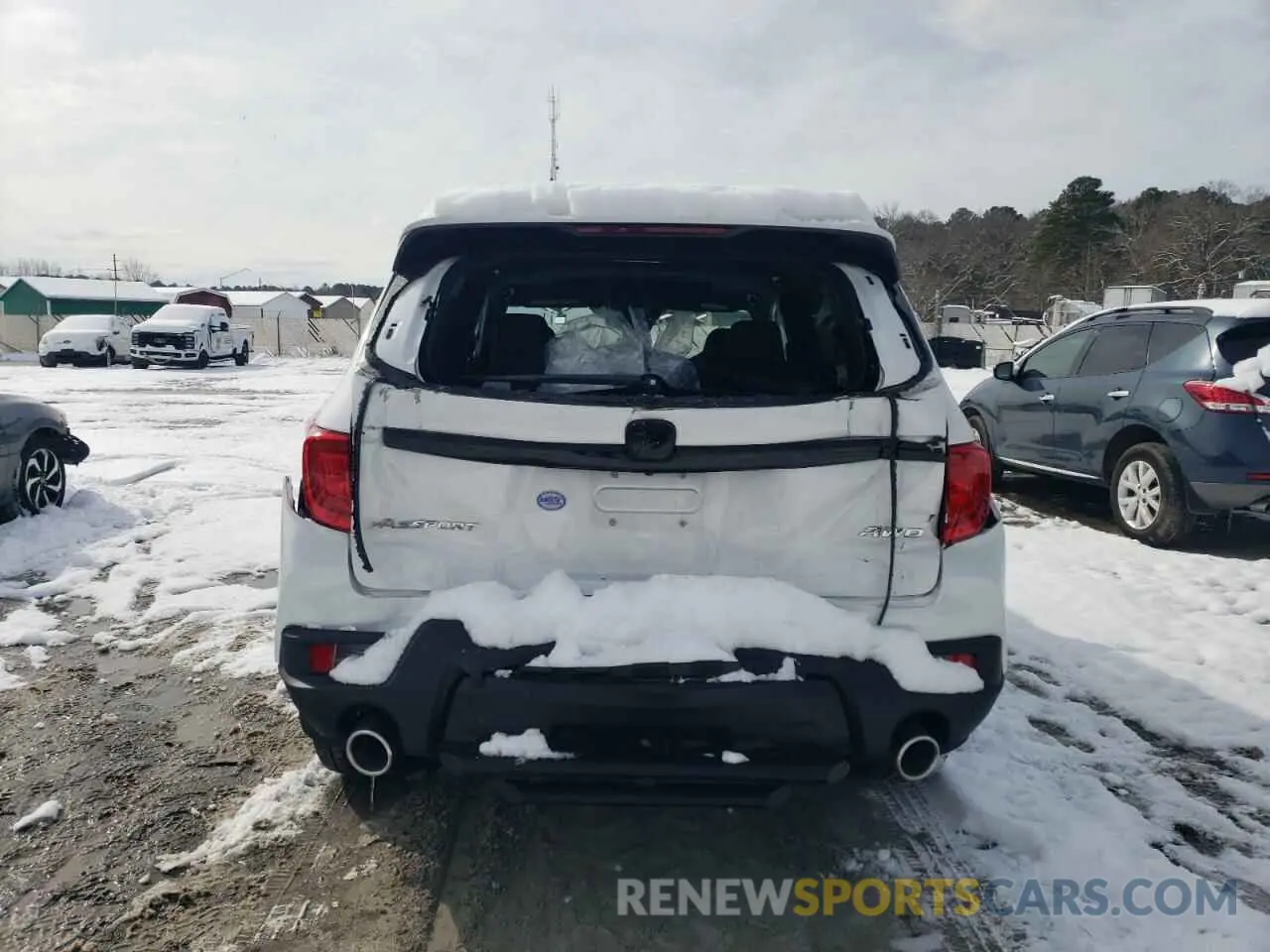 6 Photograph of a damaged car 5FNYF8H50RB023552 HONDA PASSPORT 2024