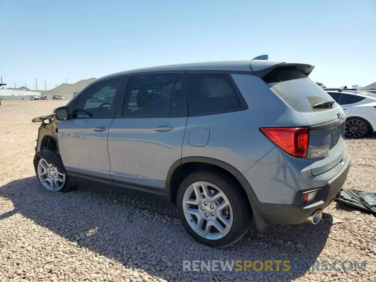 2 Photograph of a damaged car 5FNYF8H52RB008213 HONDA PASSPORT 2024