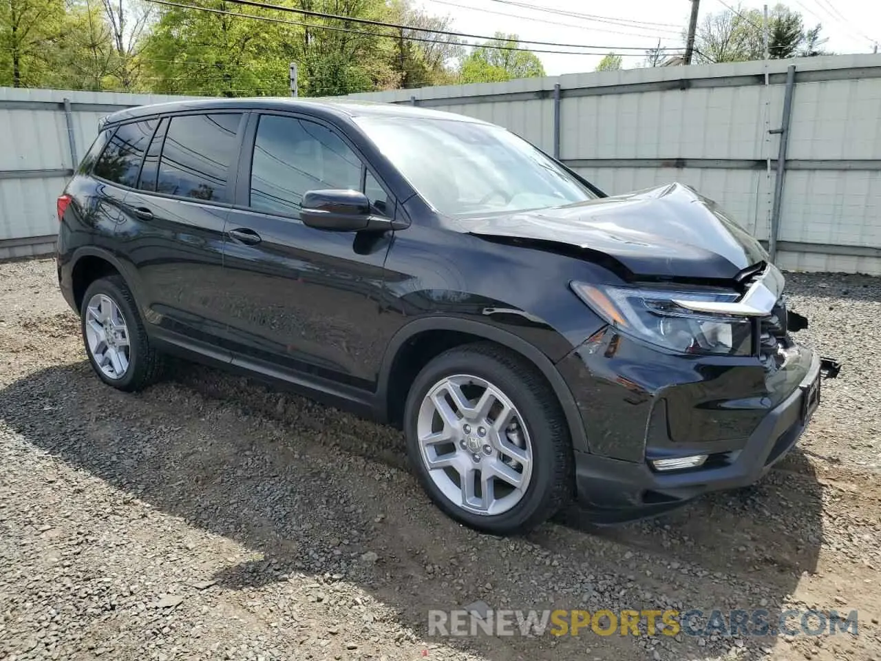 4 Photograph of a damaged car 5FNYF8H53RB009113 HONDA PASSPORT 2024