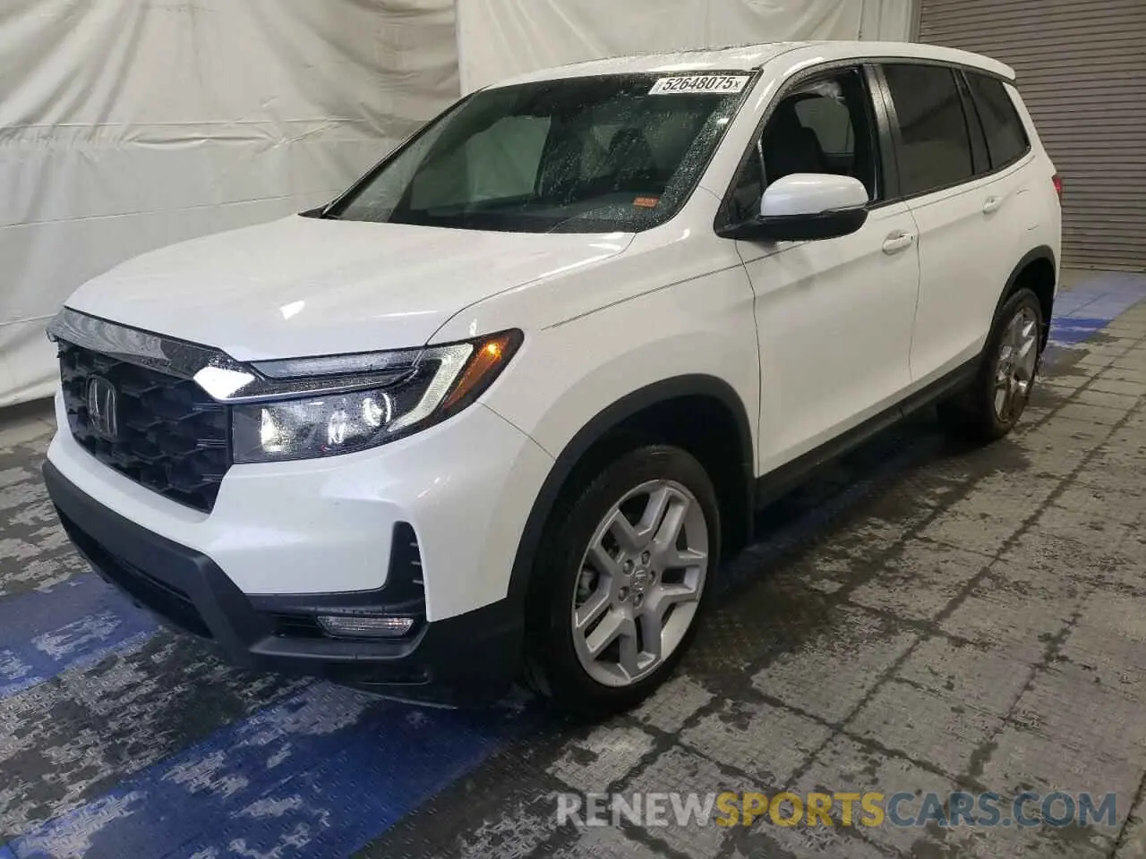 1 Photograph of a damaged car 5FNYF8H54RB020153 HONDA PASSPORT 2024