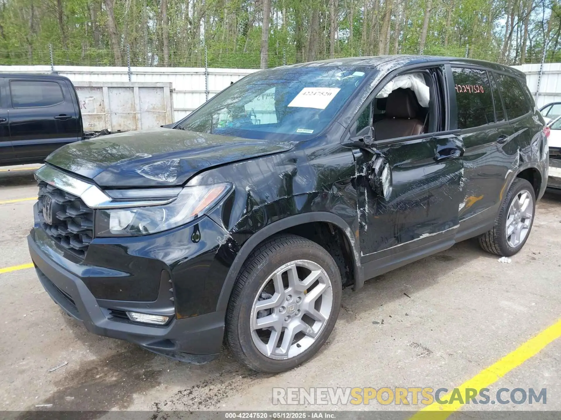 2 Photograph of a damaged car 5FNYF8H55RB004740 HONDA PASSPORT 2024