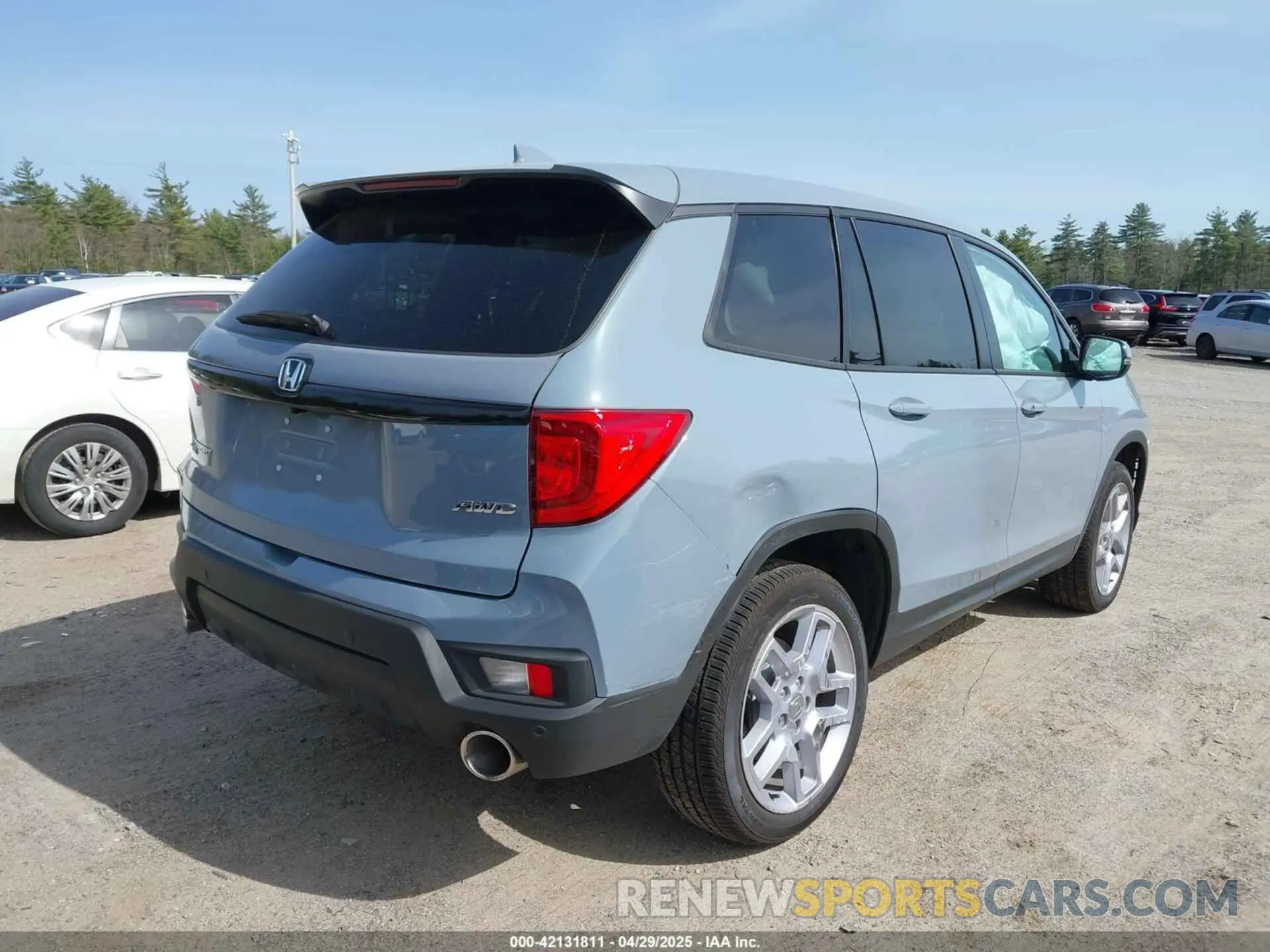 4 Photograph of a damaged car 5FNYF8H55RB023059 HONDA PASSPORT 2024