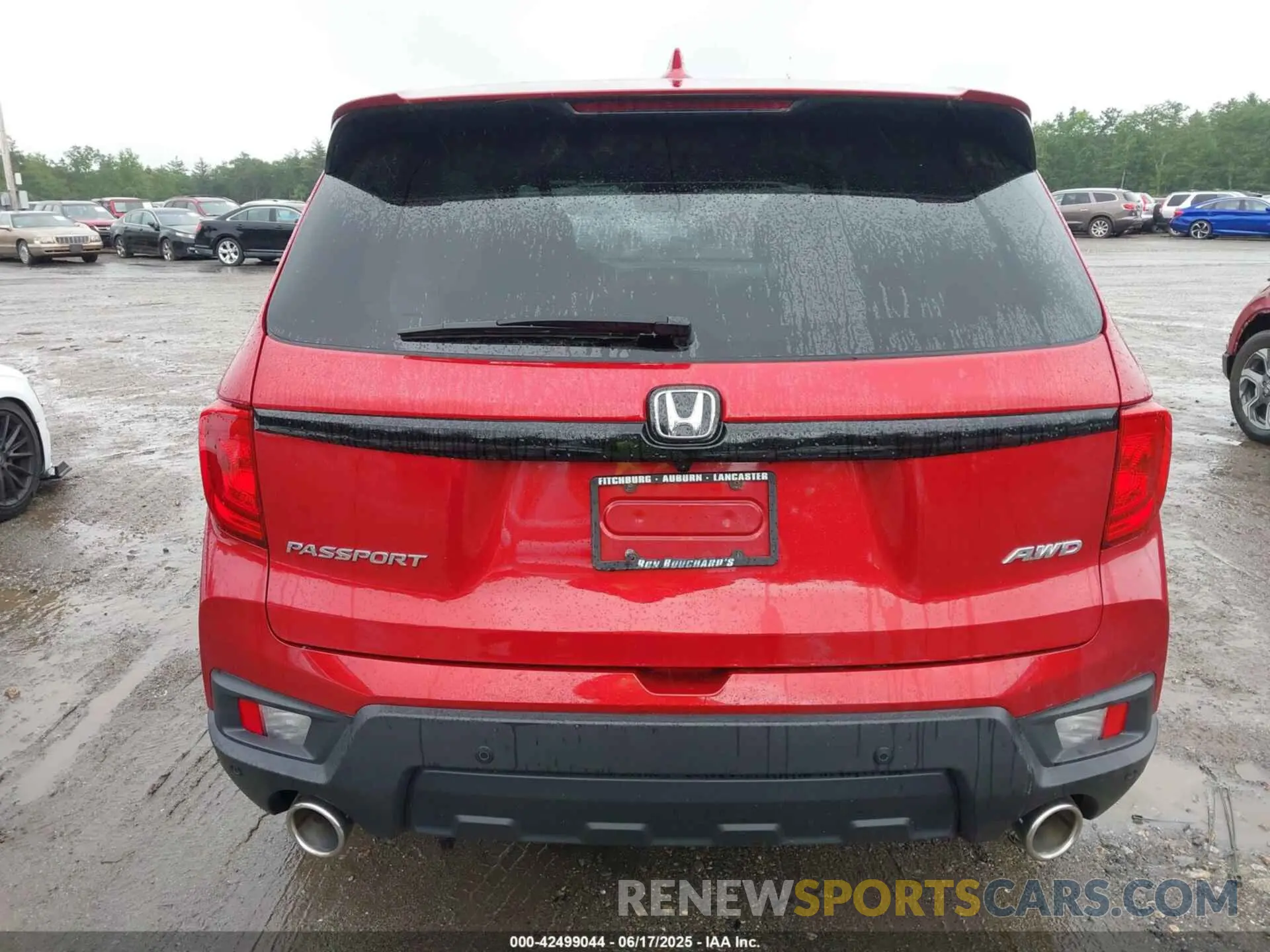 16 Photograph of a damaged car 5FNYF8H5XRB010355 HONDA PASSPORT 2024