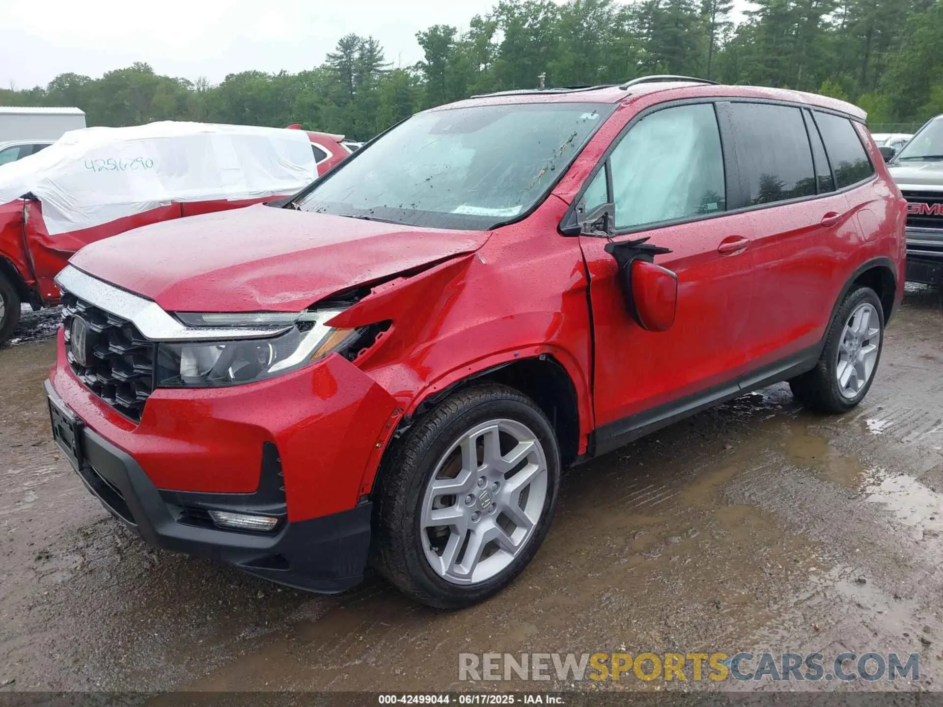 2 Photograph of a damaged car 5FNYF8H5XRB010355 HONDA PASSPORT 2024