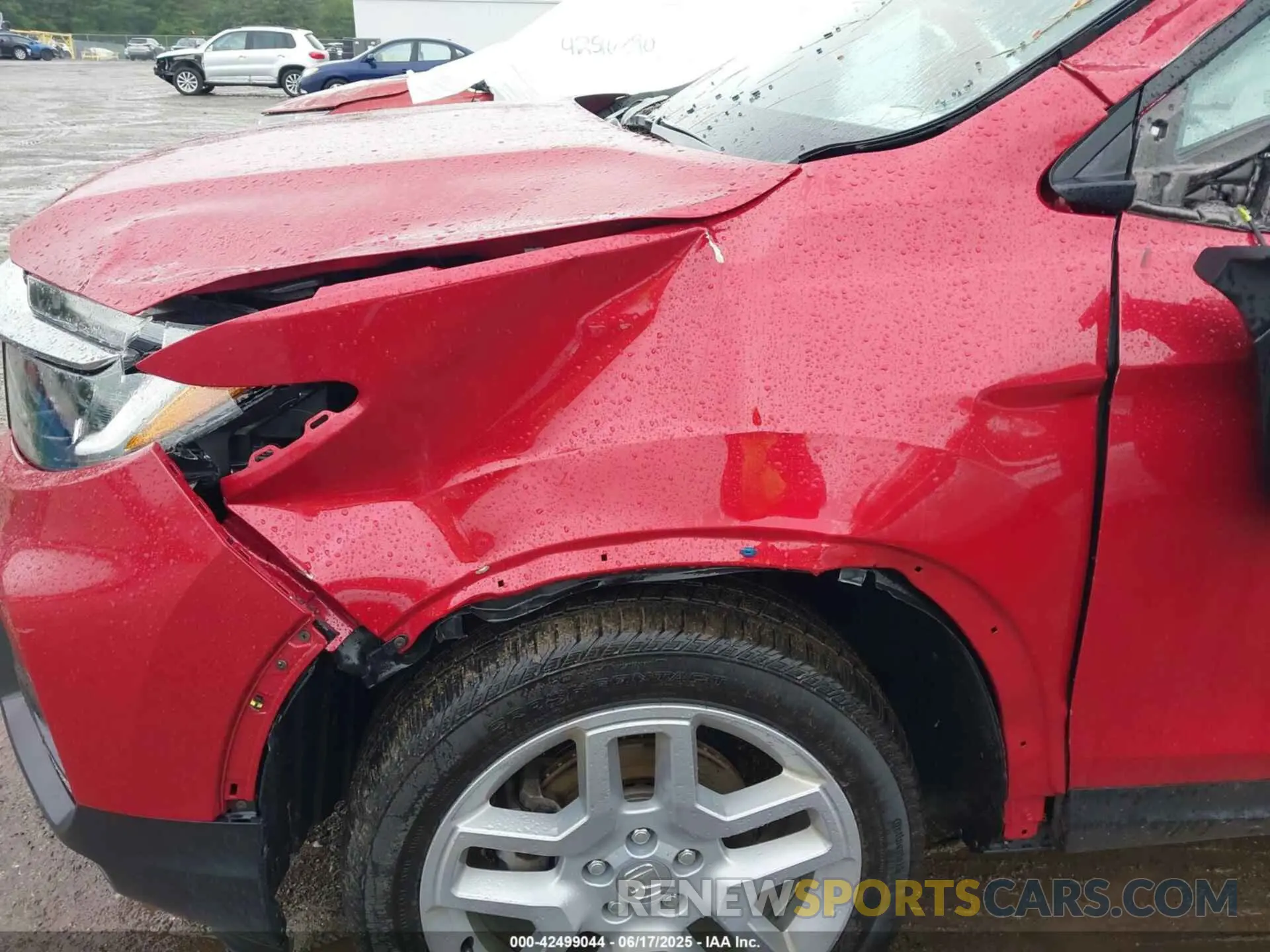 6 Photograph of a damaged car 5FNYF8H5XRB010355 HONDA PASSPORT 2024