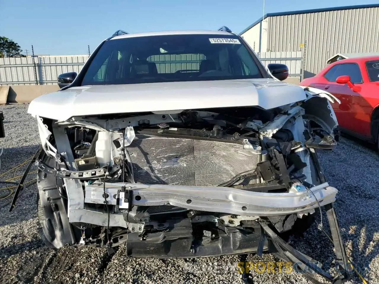 5 Photograph of a damaged car 5FNYF8H62RB004333 HONDA PASSPORT 2024