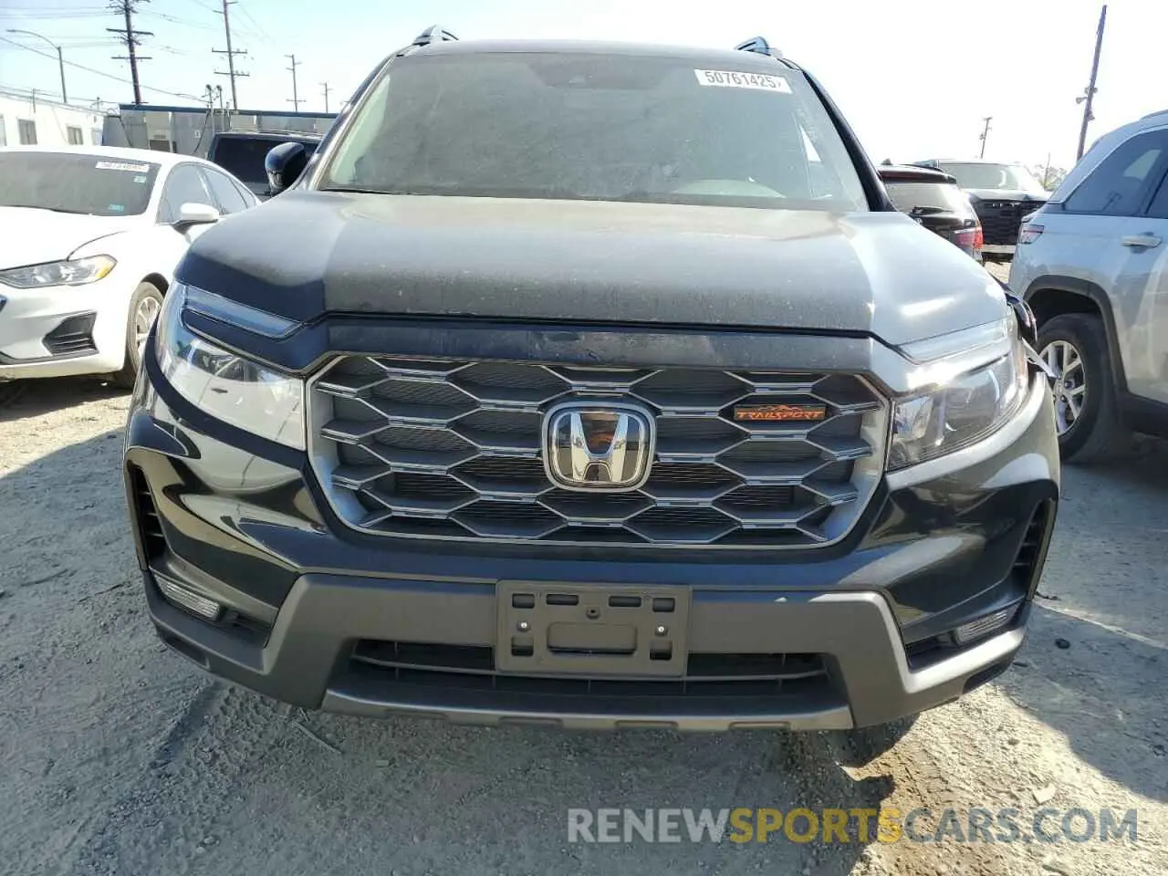 5 Photograph of a damaged car 5FNYF8H67RB010869 HONDA PASSPORT 2024