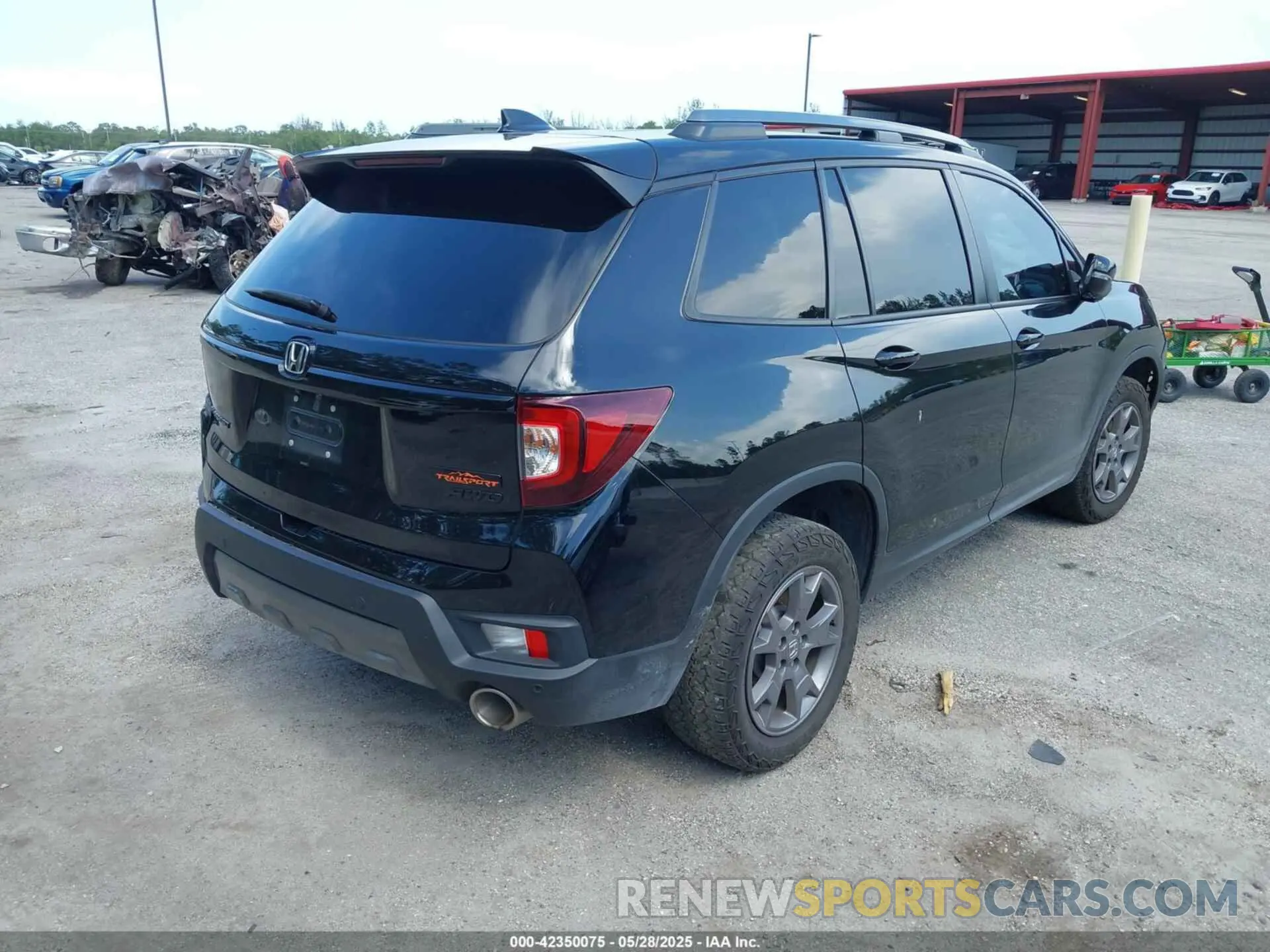 4 Photograph of a damaged car 5FNYF8H6XRB000224 HONDA PASSPORT 2024