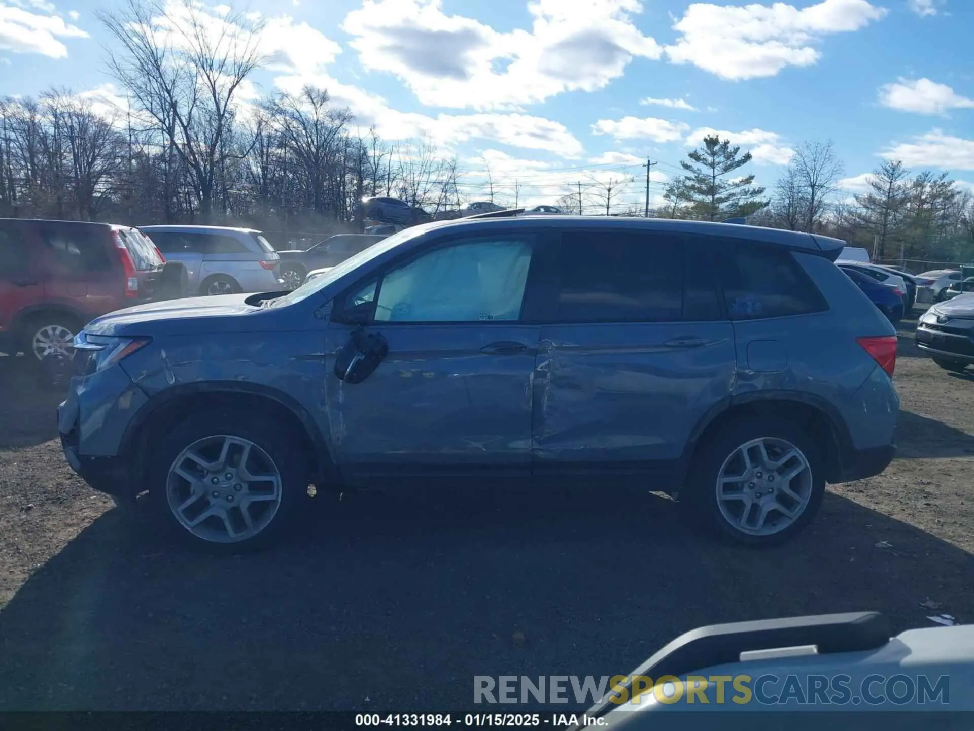 14 Photograph of a damaged car 5FNYF8H53SB001311 HONDA PASSPORT 2025