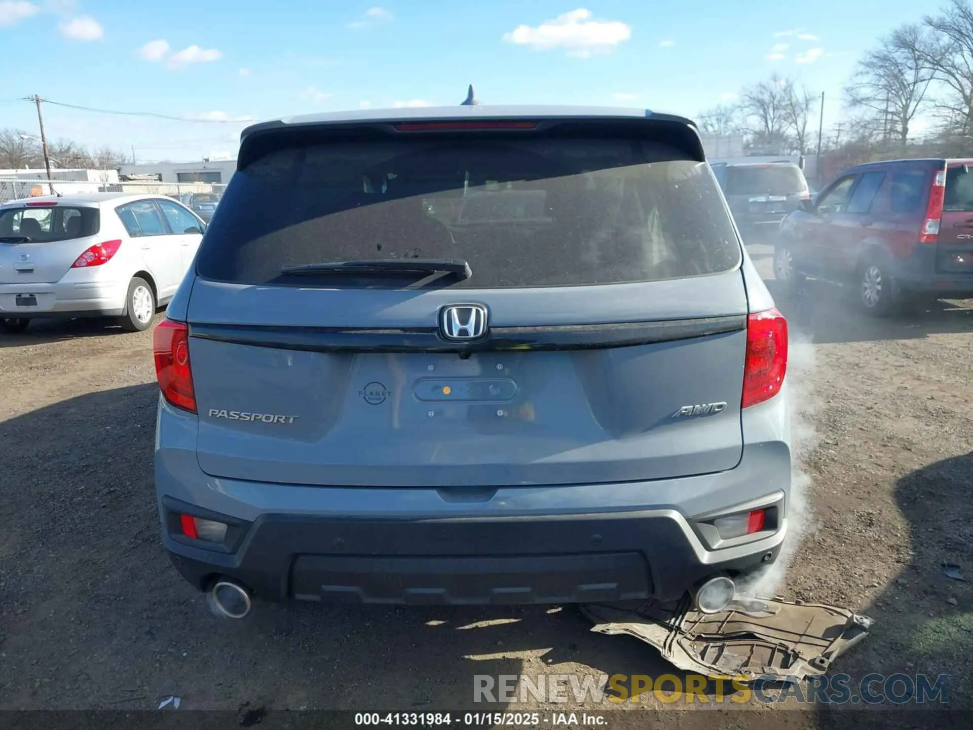 16 Photograph of a damaged car 5FNYF8H53SB001311 HONDA PASSPORT 2025