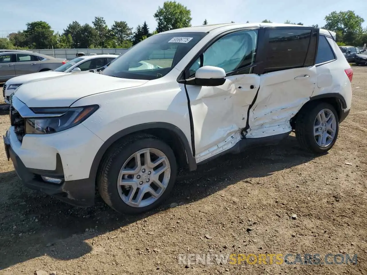 1 Photograph of a damaged car 5FNYF8H55SB000676 HONDA PASSPORT 2025