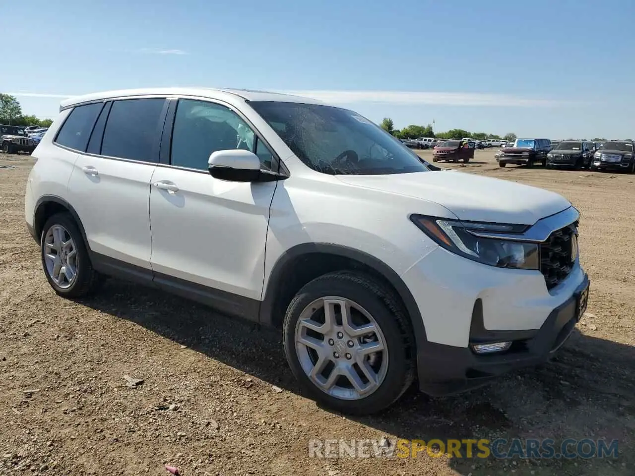 4 Photograph of a damaged car 5FNYF8H55SB000676 HONDA PASSPORT 2025