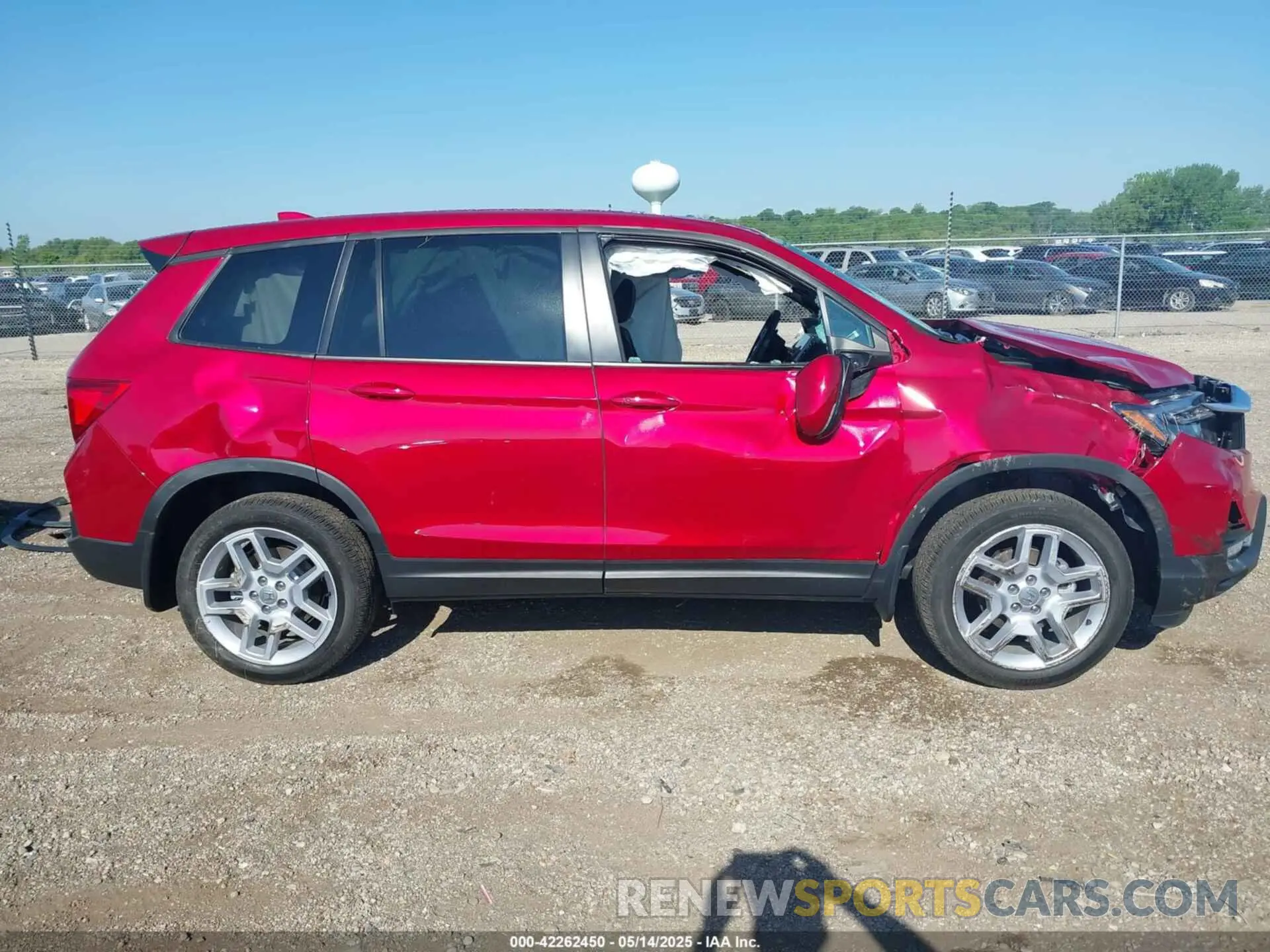 13 Photograph of a damaged car 5FNYF8H56SB001075 HONDA PASSPORT 2025