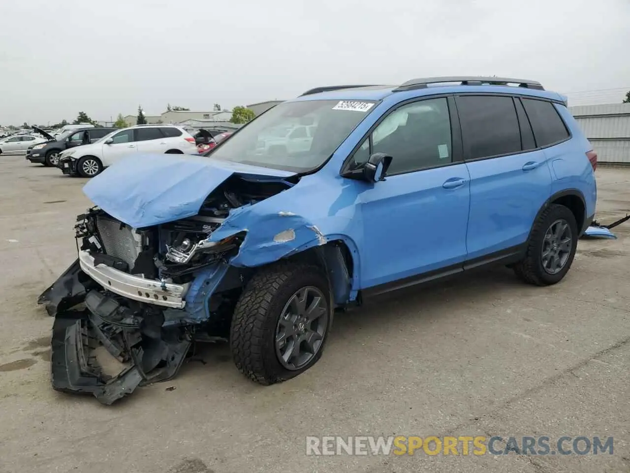 1 Photograph of a damaged car 5FNYF8H65SB002839 HONDA PASSPORT 2025