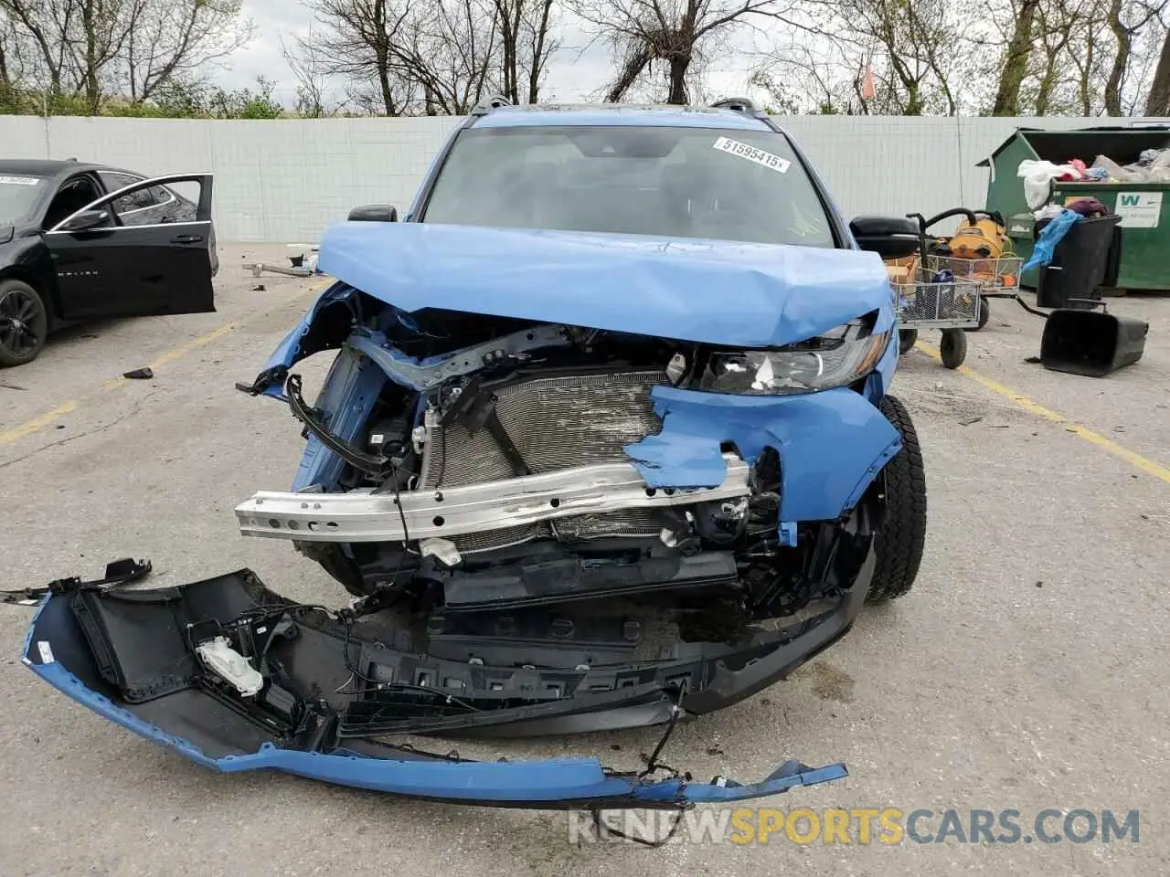 5 Photograph of a damaged car 5FNYF8H69SB001998 HONDA PASSPORT 2025