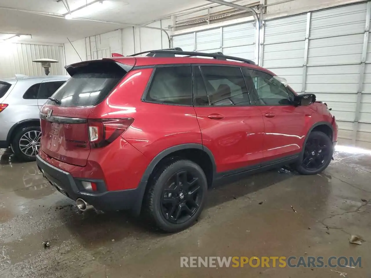 3 Photograph of a damaged car 5FNYF8H81RB018256 HONDA PASSPORT B 2024