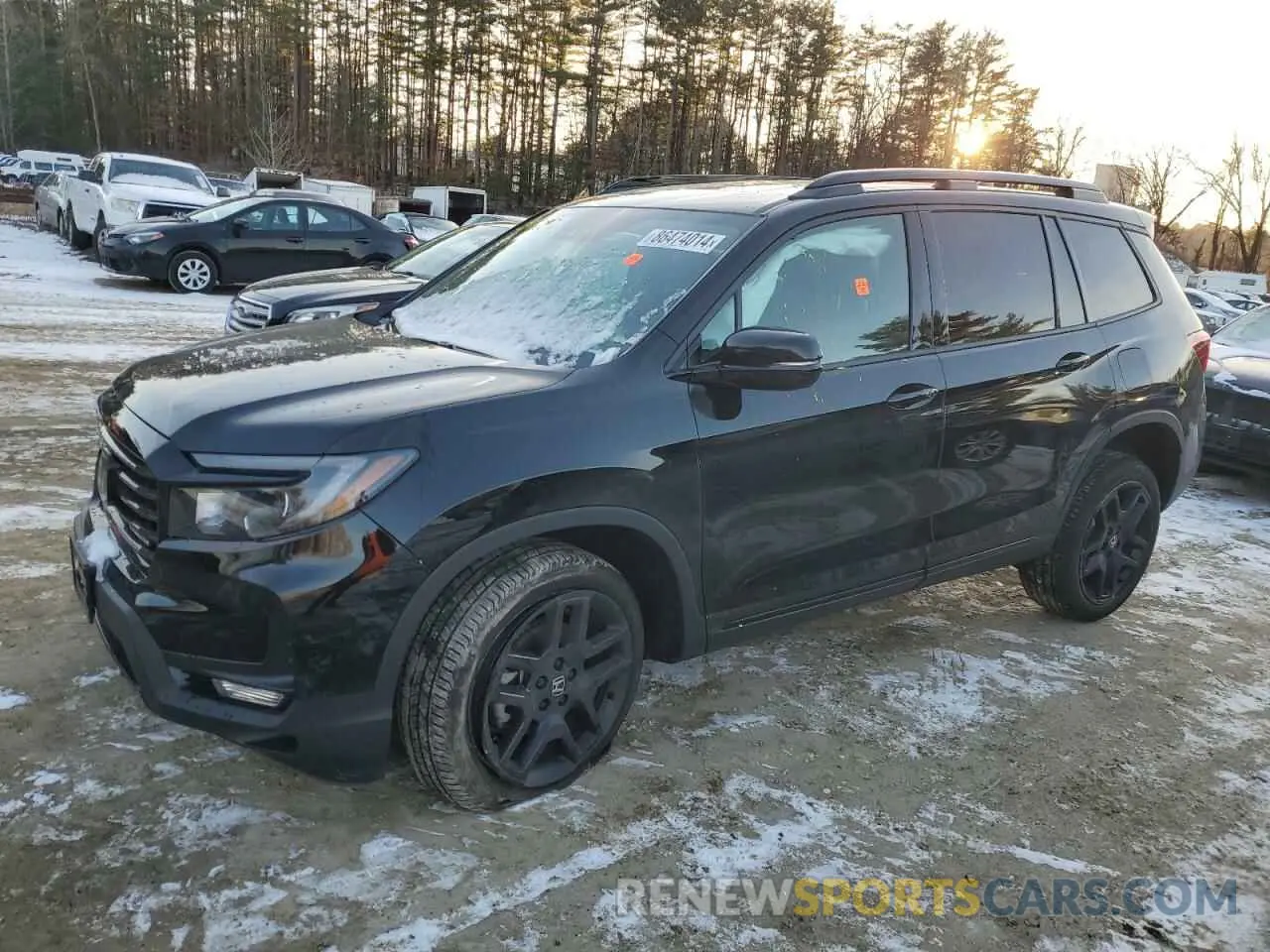 1 Photograph of a damaged car 5FNYF8H8XSB005575 HONDA PASSPORT B 2025