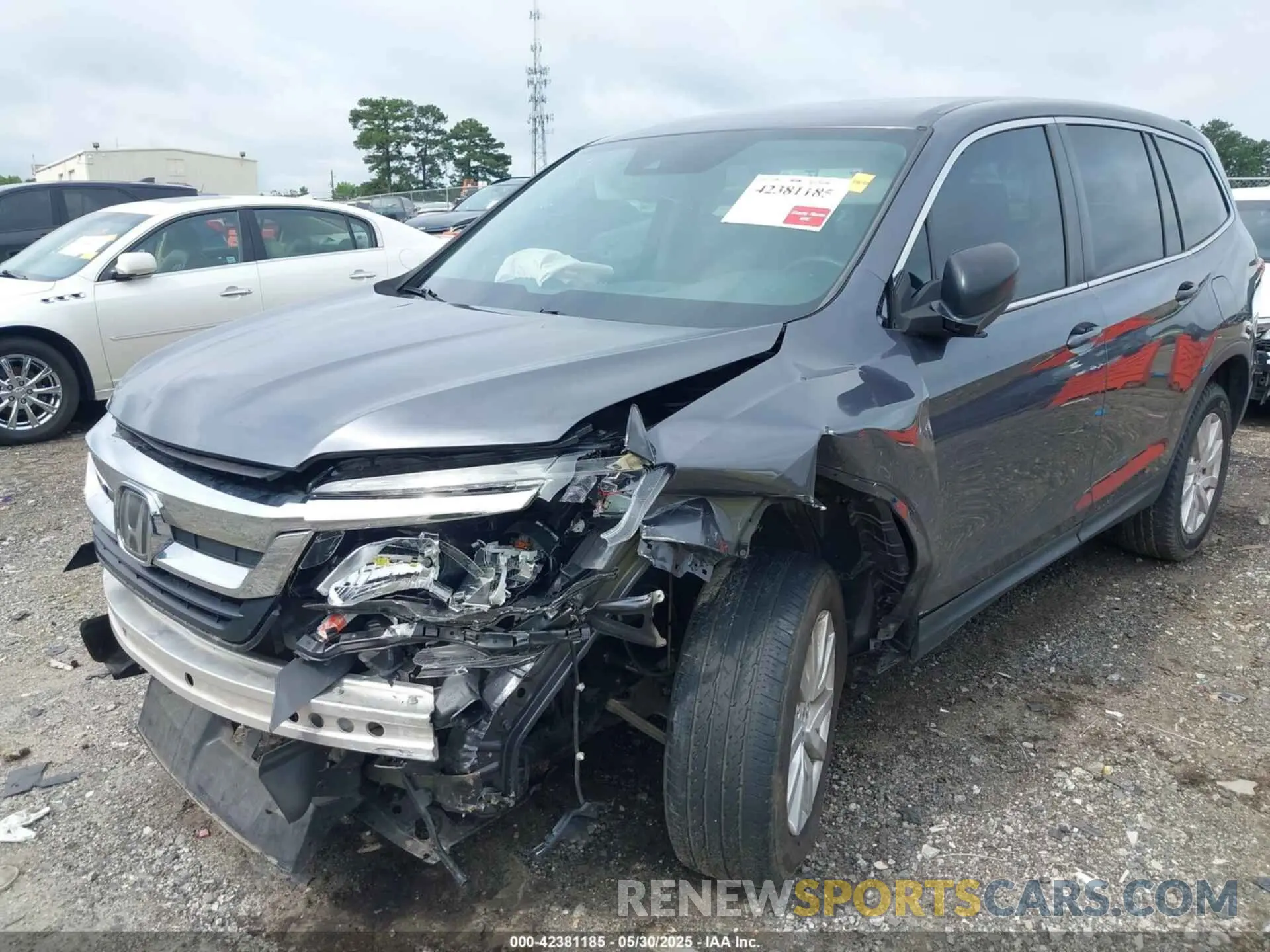 6 Photograph of a damaged car 5FNYF5H10KB028235 HONDA PILOT 2019