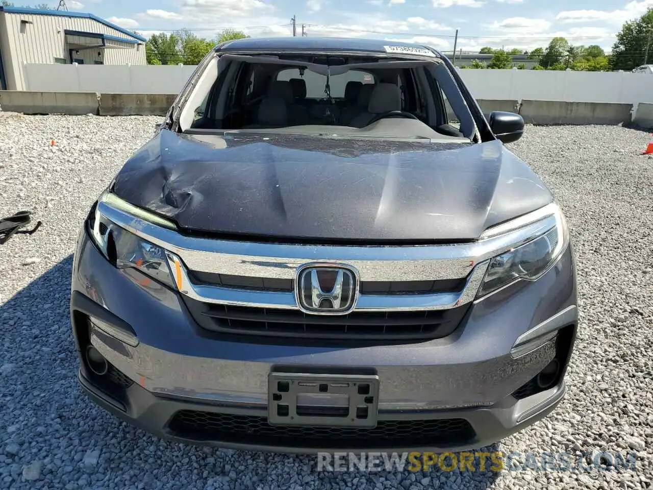 5 Photograph of a damaged car 5FNYF5H14KB033504 HONDA PILOT 2019
